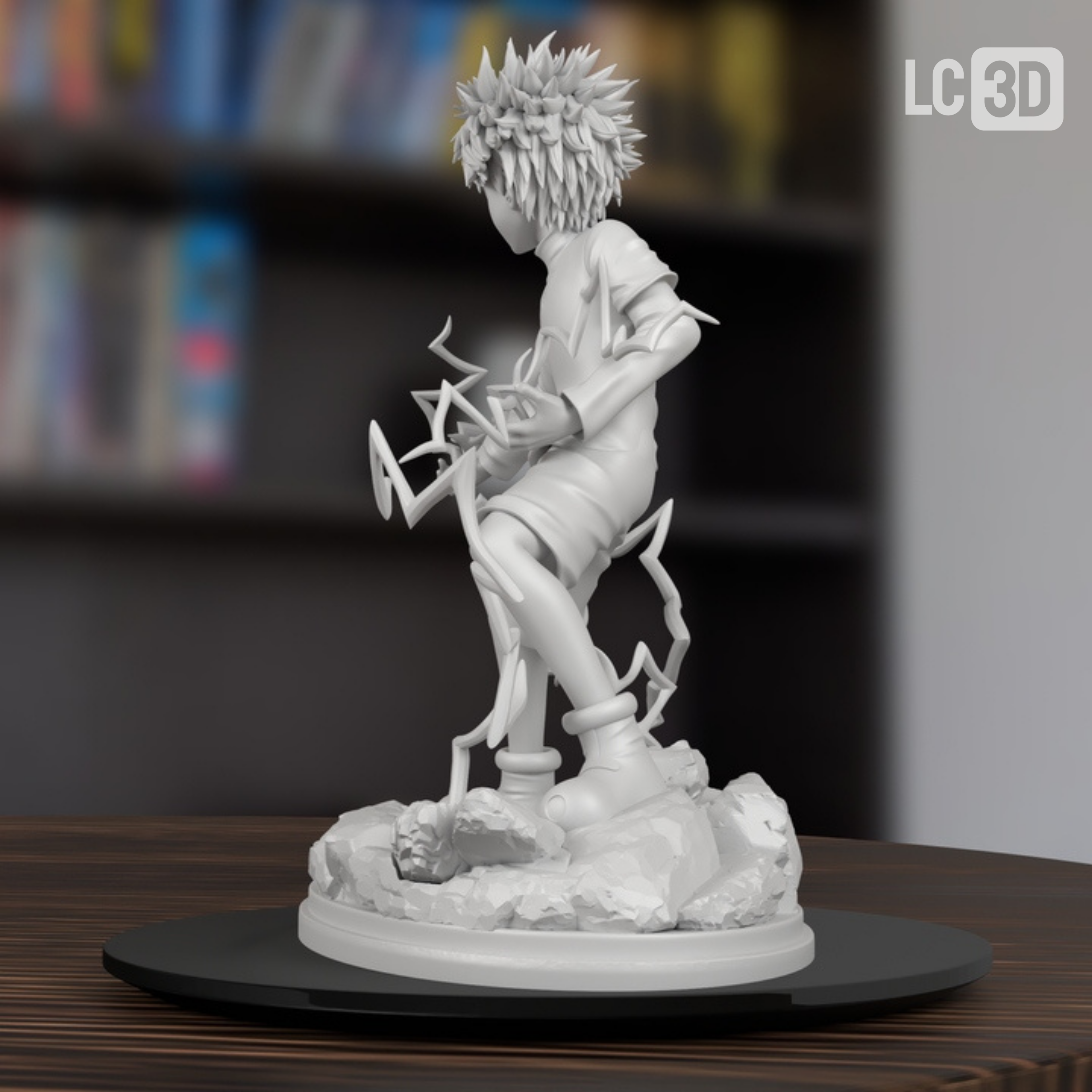 Killua Hunter x Hunter Figure 3D Printed Resin Model Kit