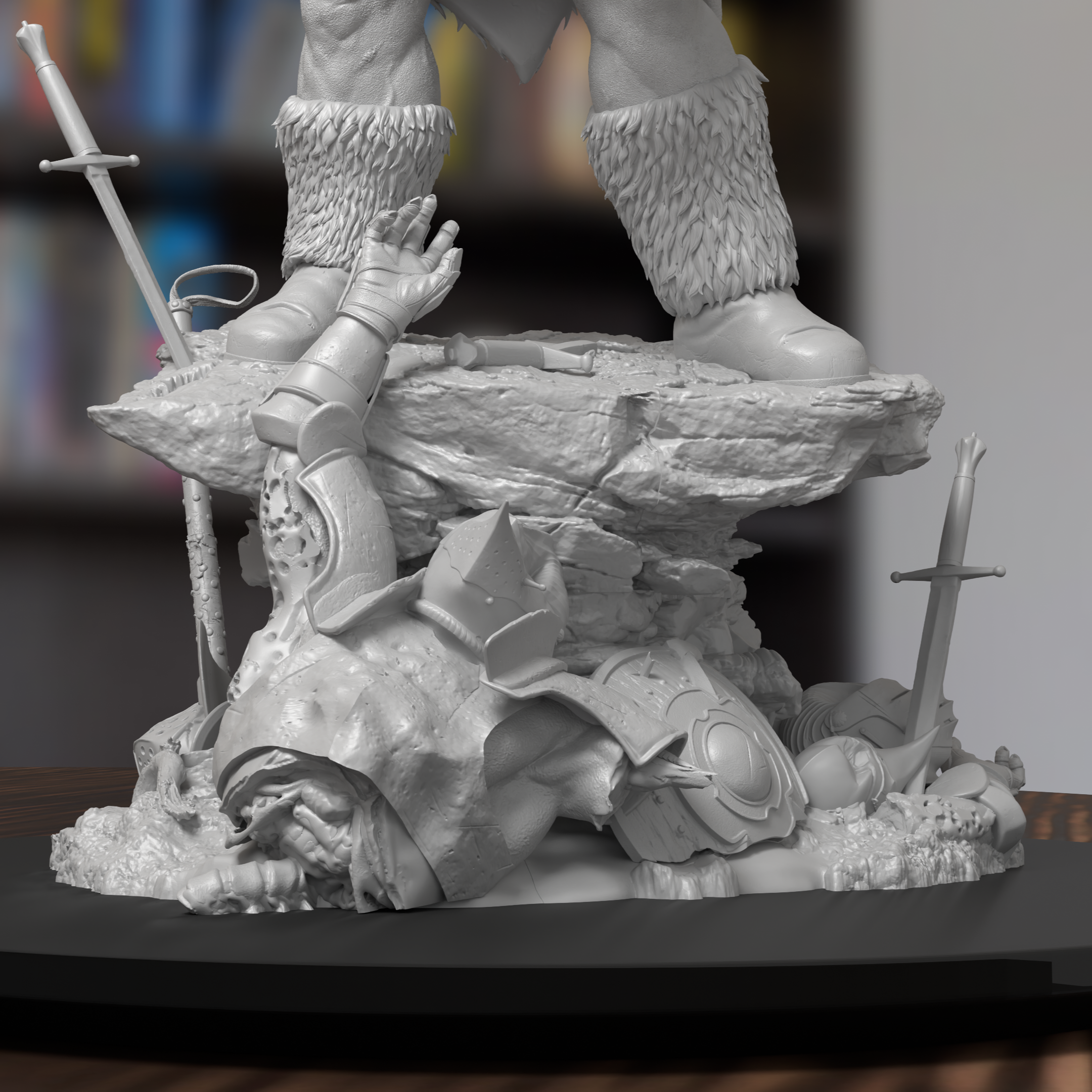 Nosferatu Zodd Berserk Figure 3D Printed Resin Model Kit