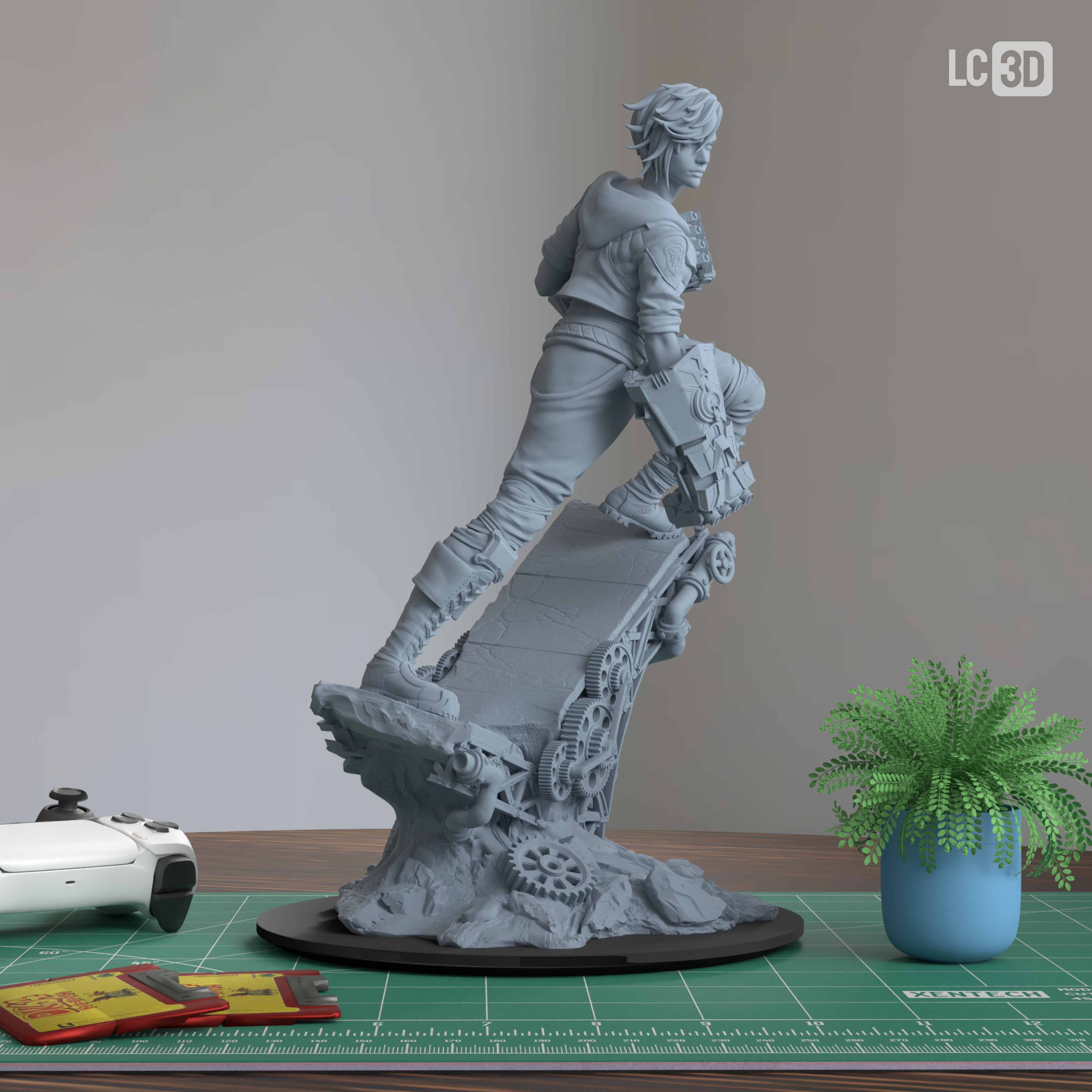 VI Arcane Figure 3D Printed Resin Model Kit