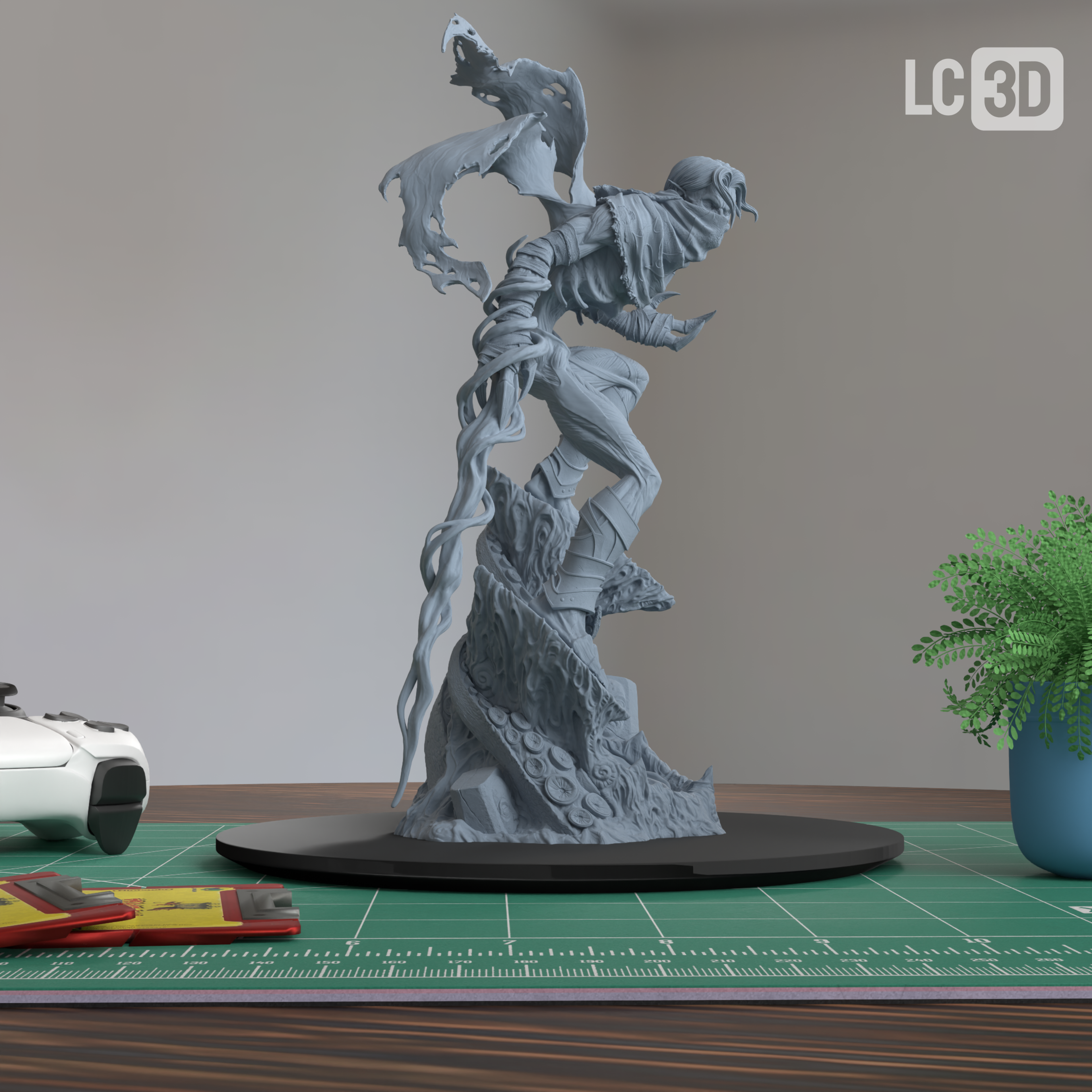 Raizel Legacy of Kain Figure 3D Printed Resin Model Kit