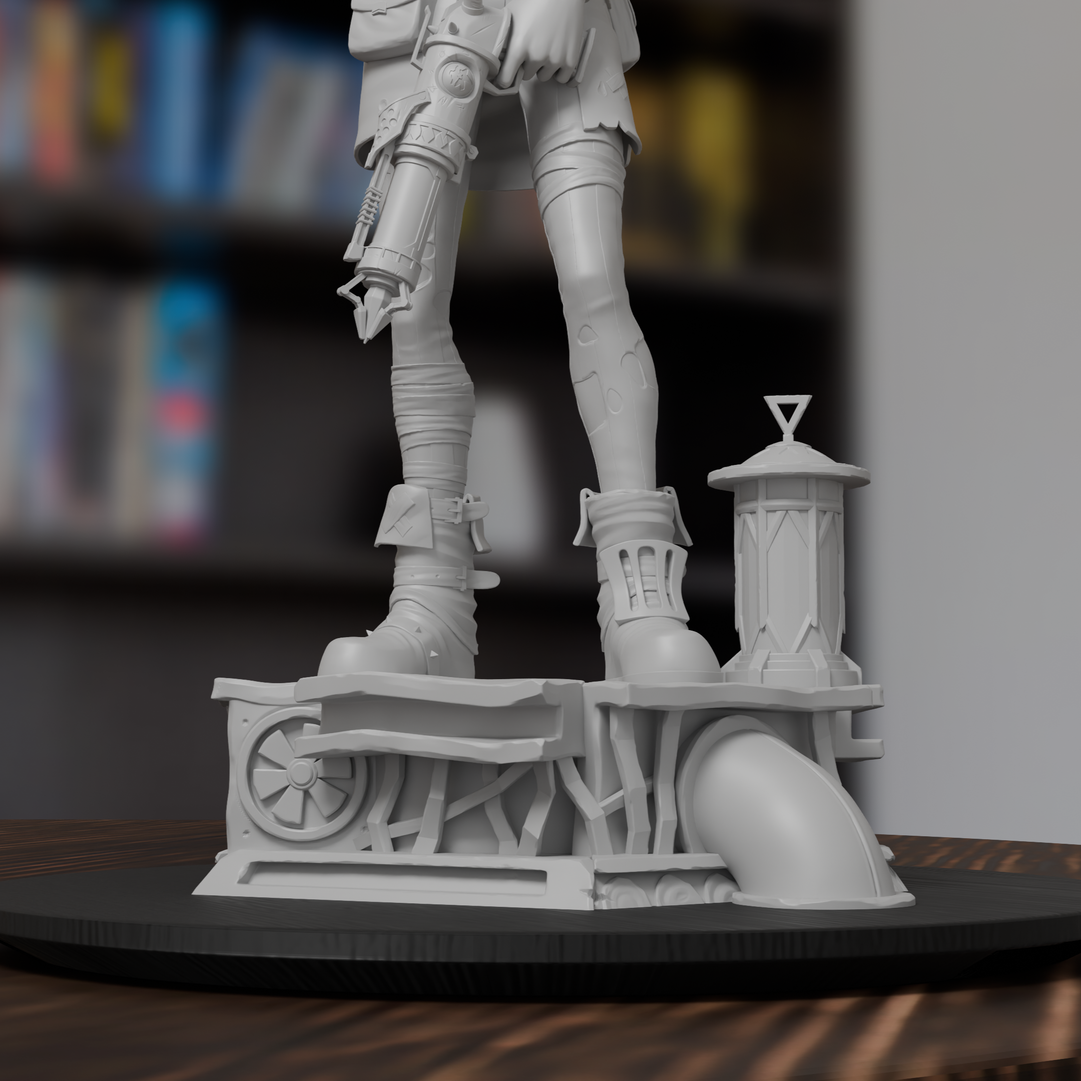 Isha Arcane Figure 3D Printed Resin Model Kit