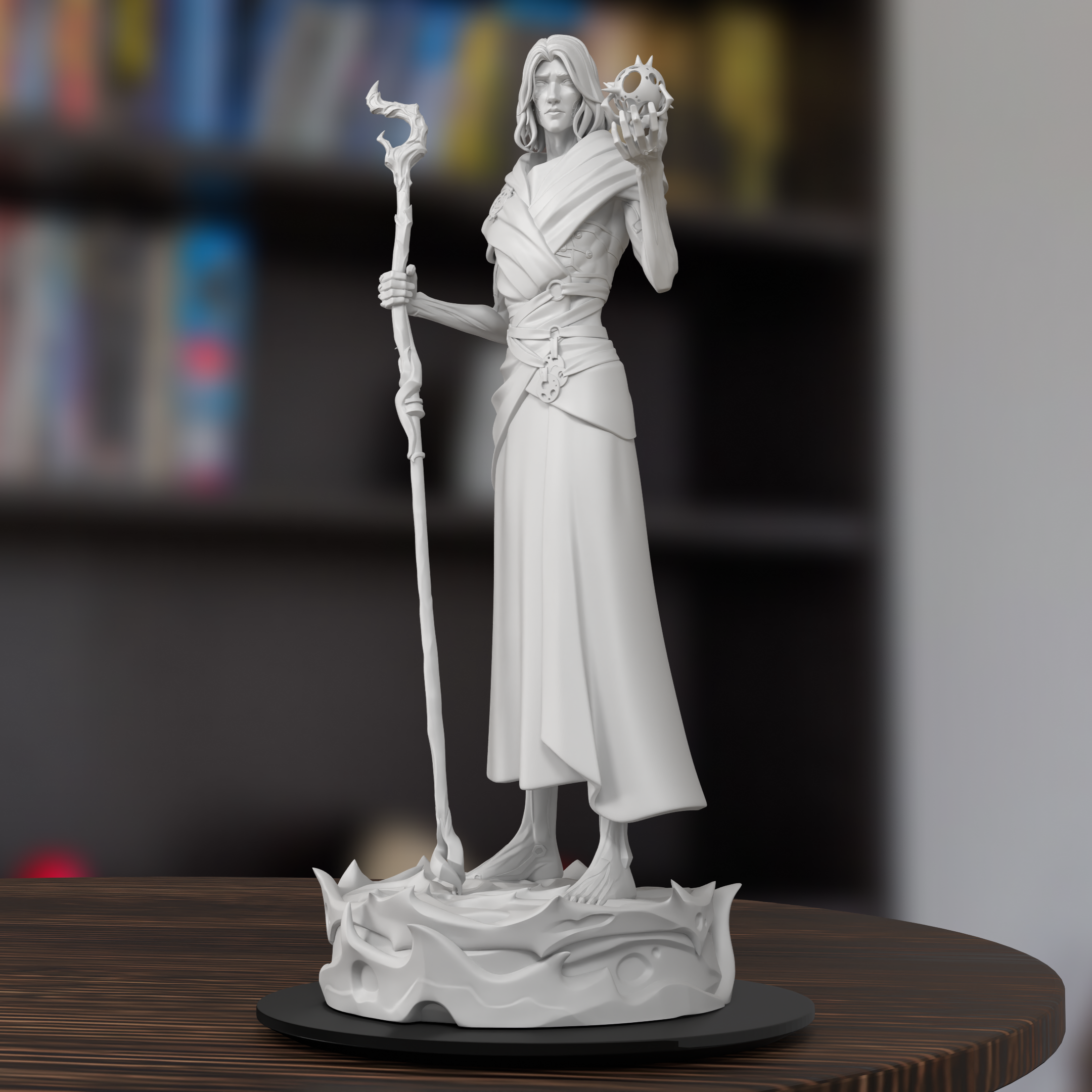 Viktor Arcane Figure 3D Printed Resin Model Kit