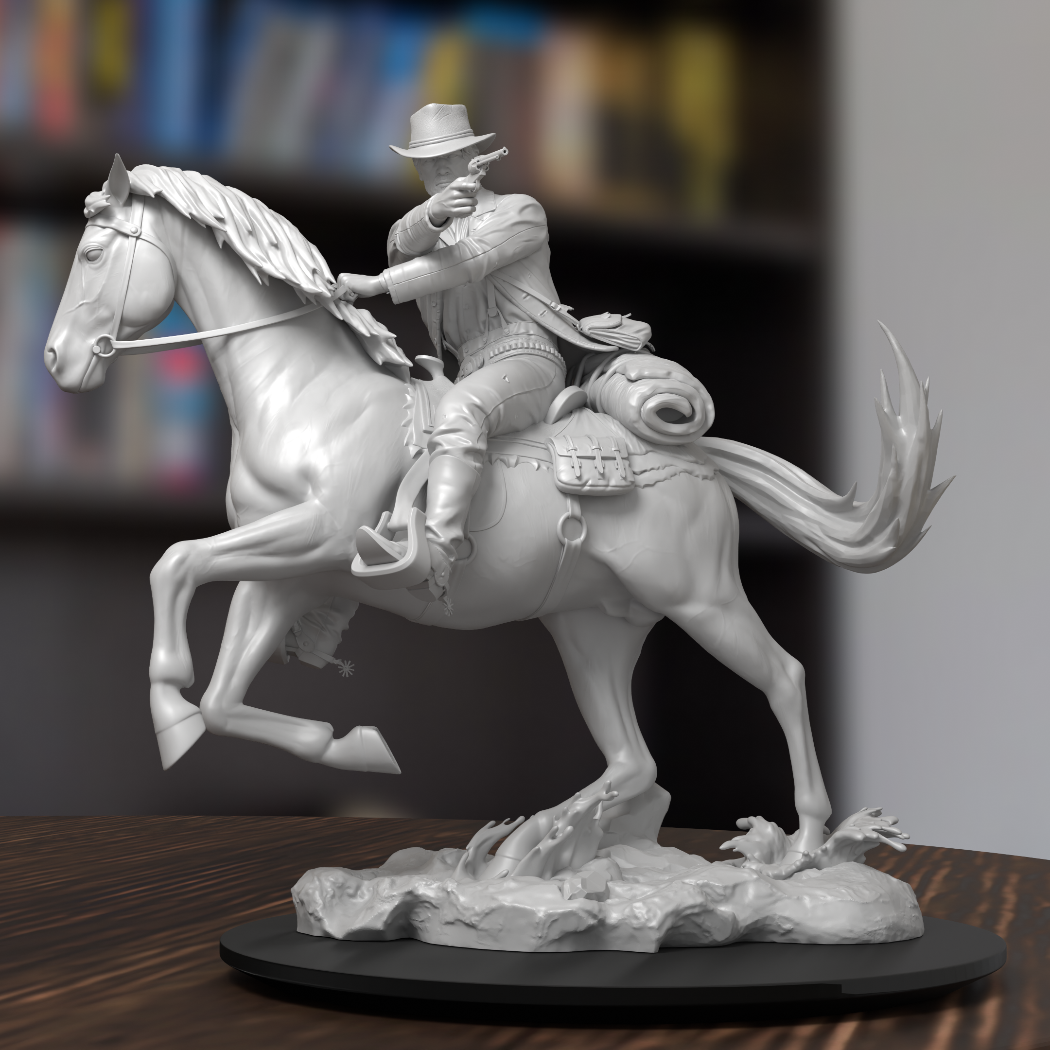 Arthur Morgan Red Dead Redemption 2 Figure 3D Printed Resin Model Kit