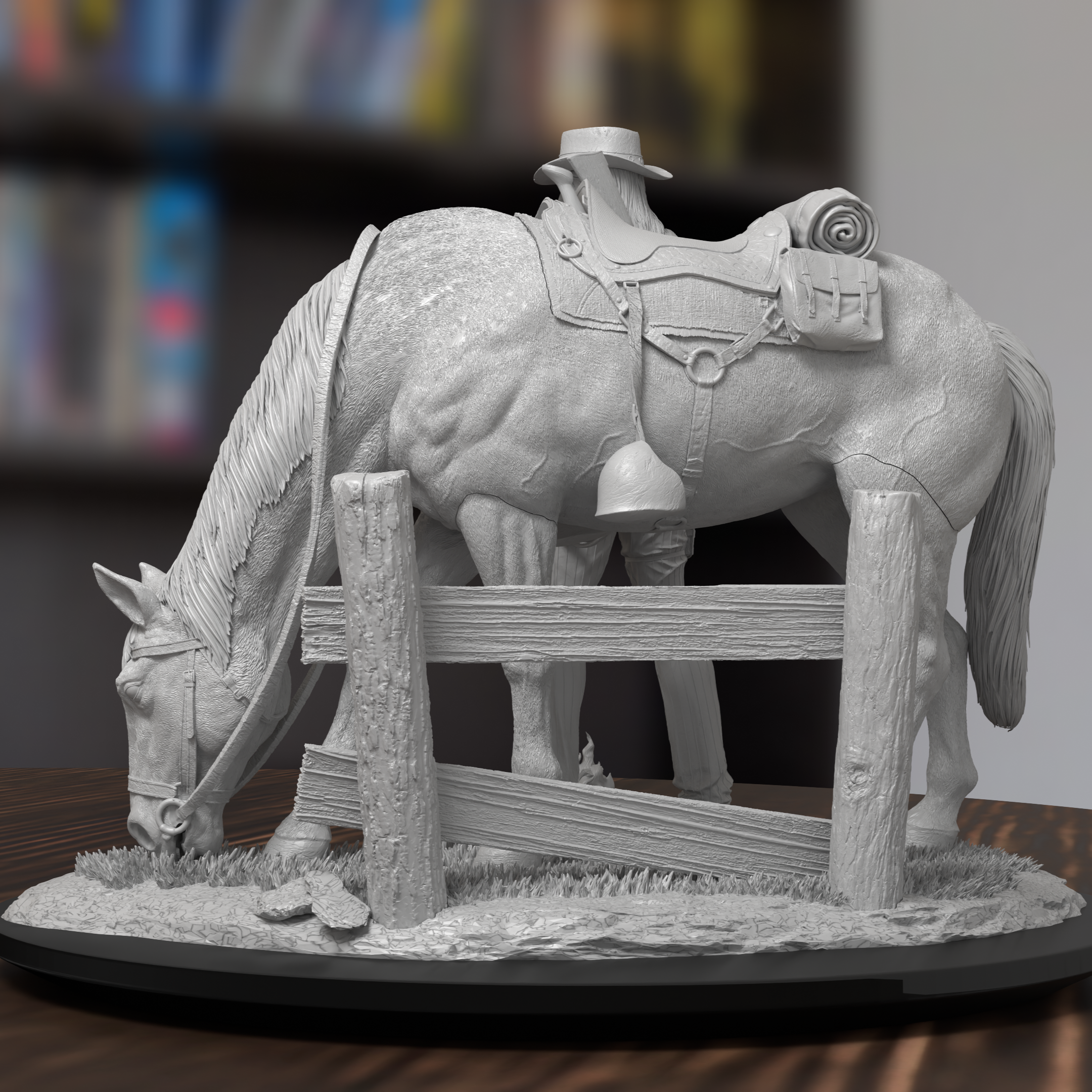 John Marston Red Dead Redemption 2 Figure 3D Printed Resin Model Kit