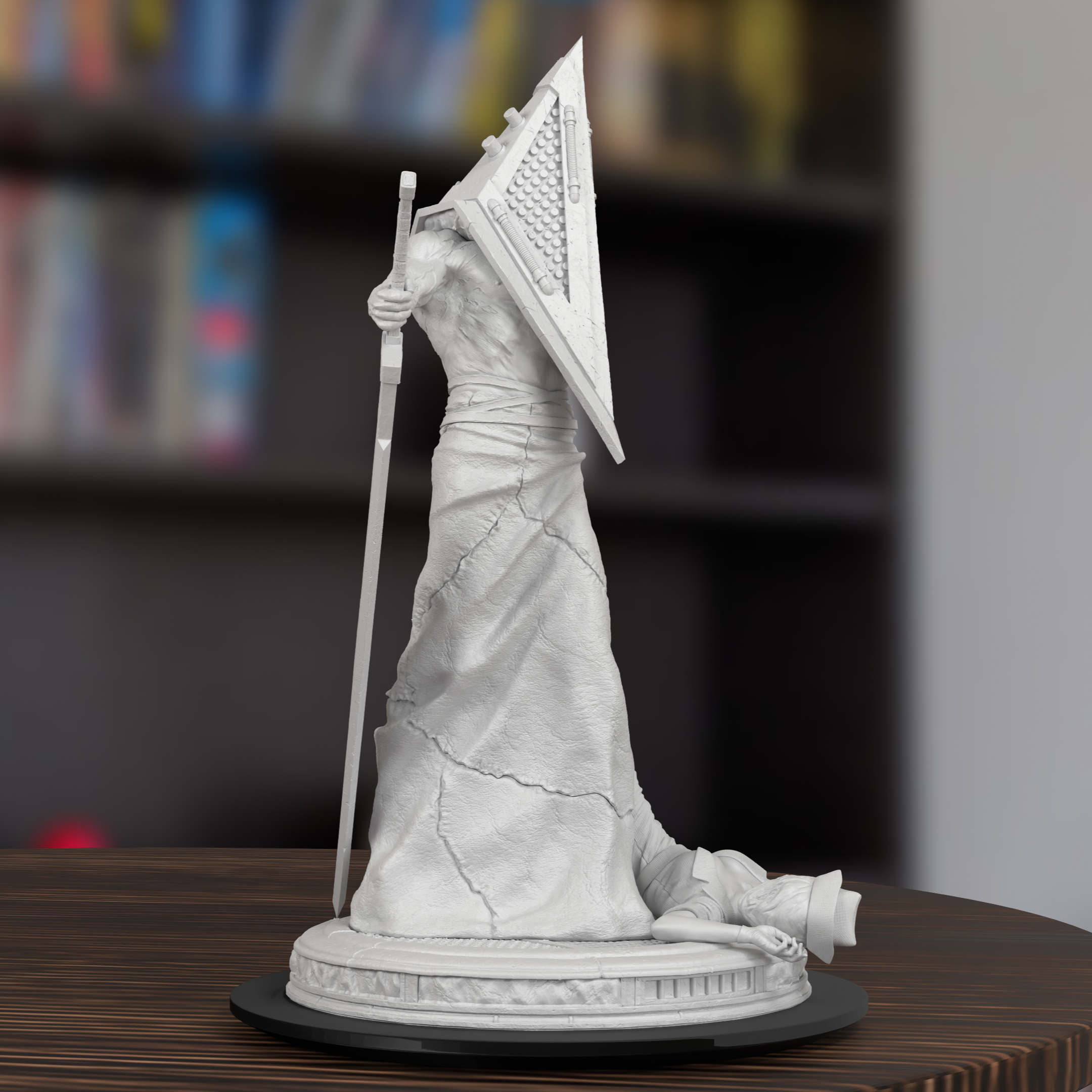 Pyramid Head Silent Hill Figure 3D Printed Resin Model Kit
