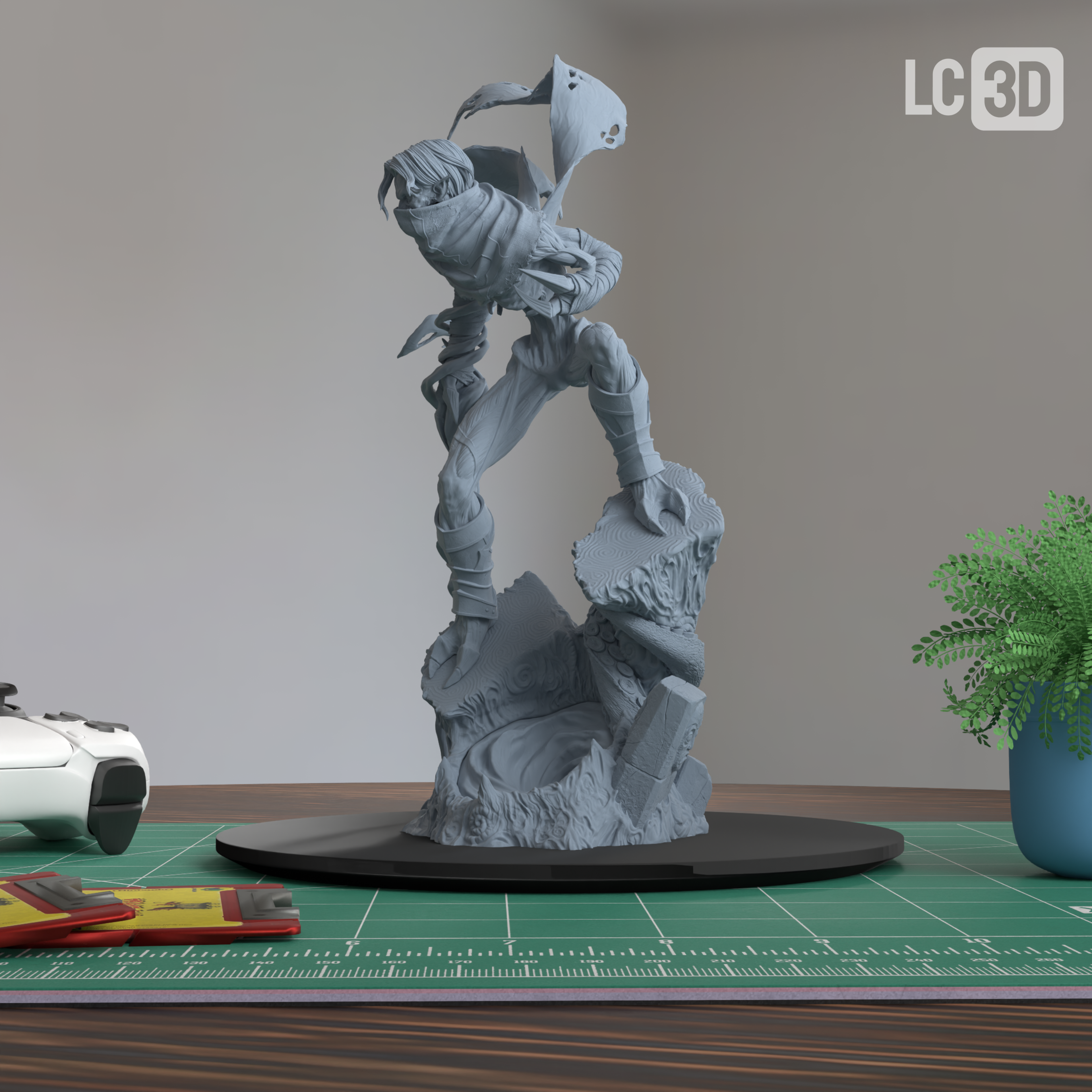 Raizel Legacy of Kain Figure 3D Printed Resin Model Kit