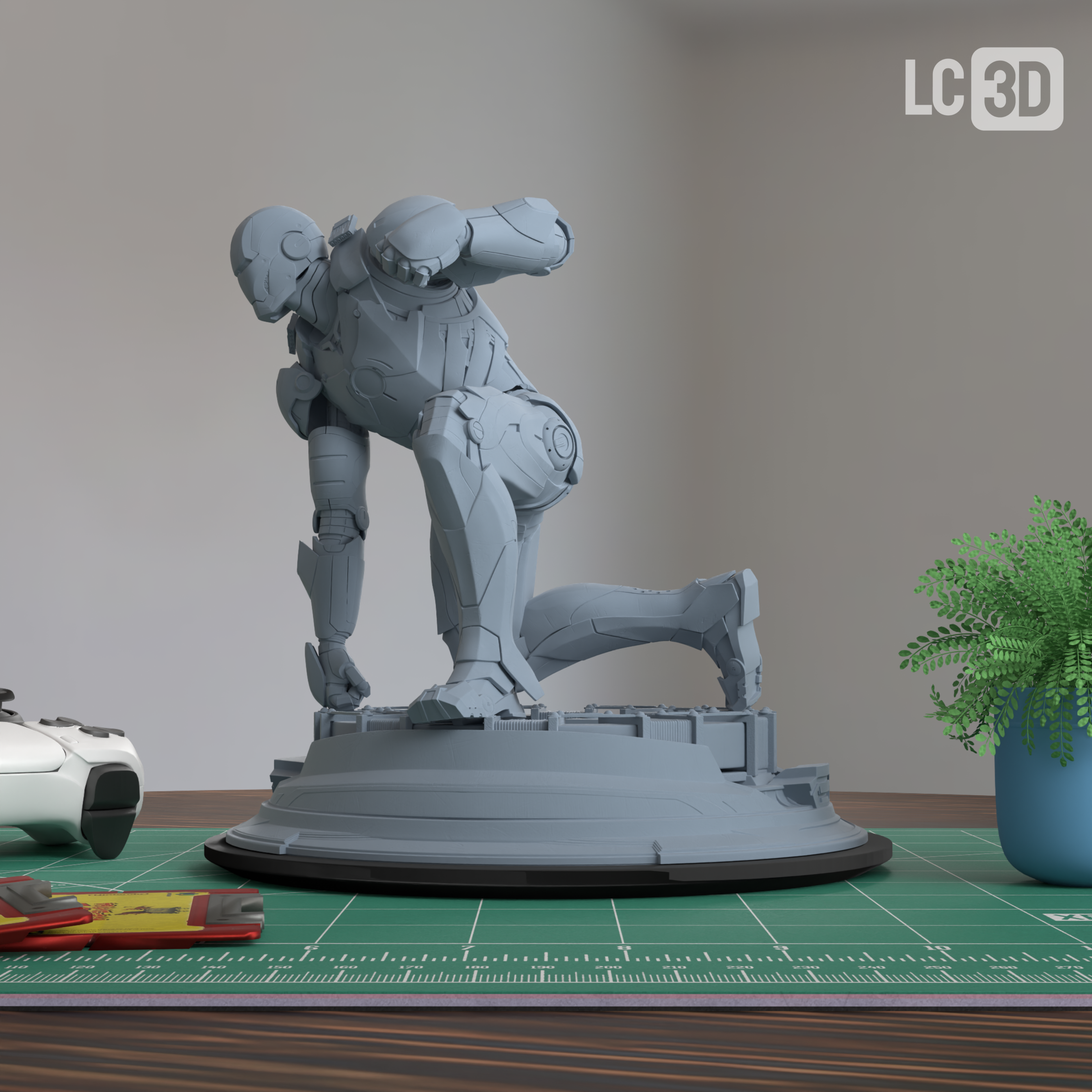 Ironman Marvel Avengers Figure 3D Printed Resin Model Kit