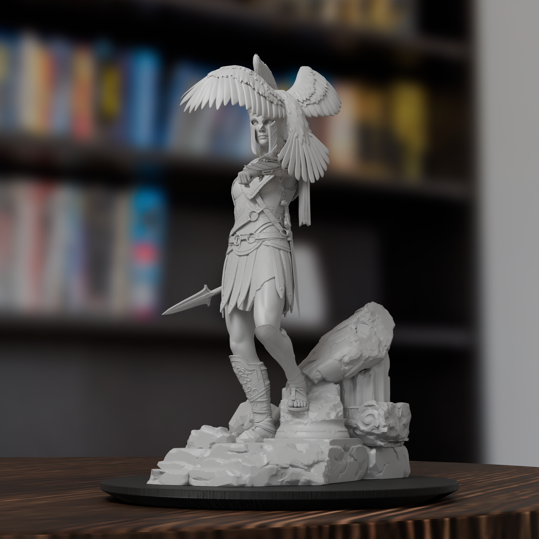 Kassandra Assassin's Creed Figure 3D Printed Resin Model Kit