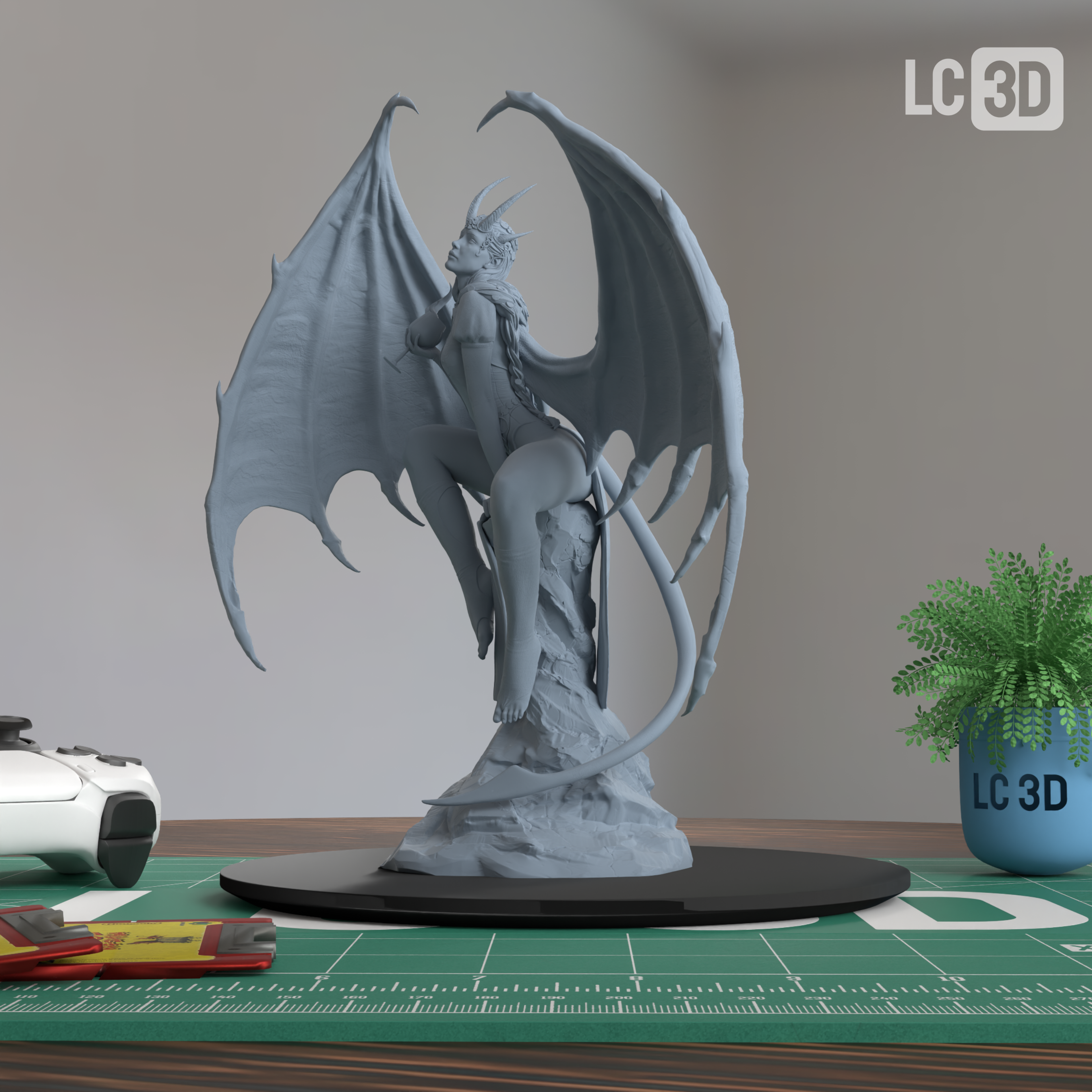 Mizora Baldur's Gate 3 Figure 3D Printed Resin Model Kit