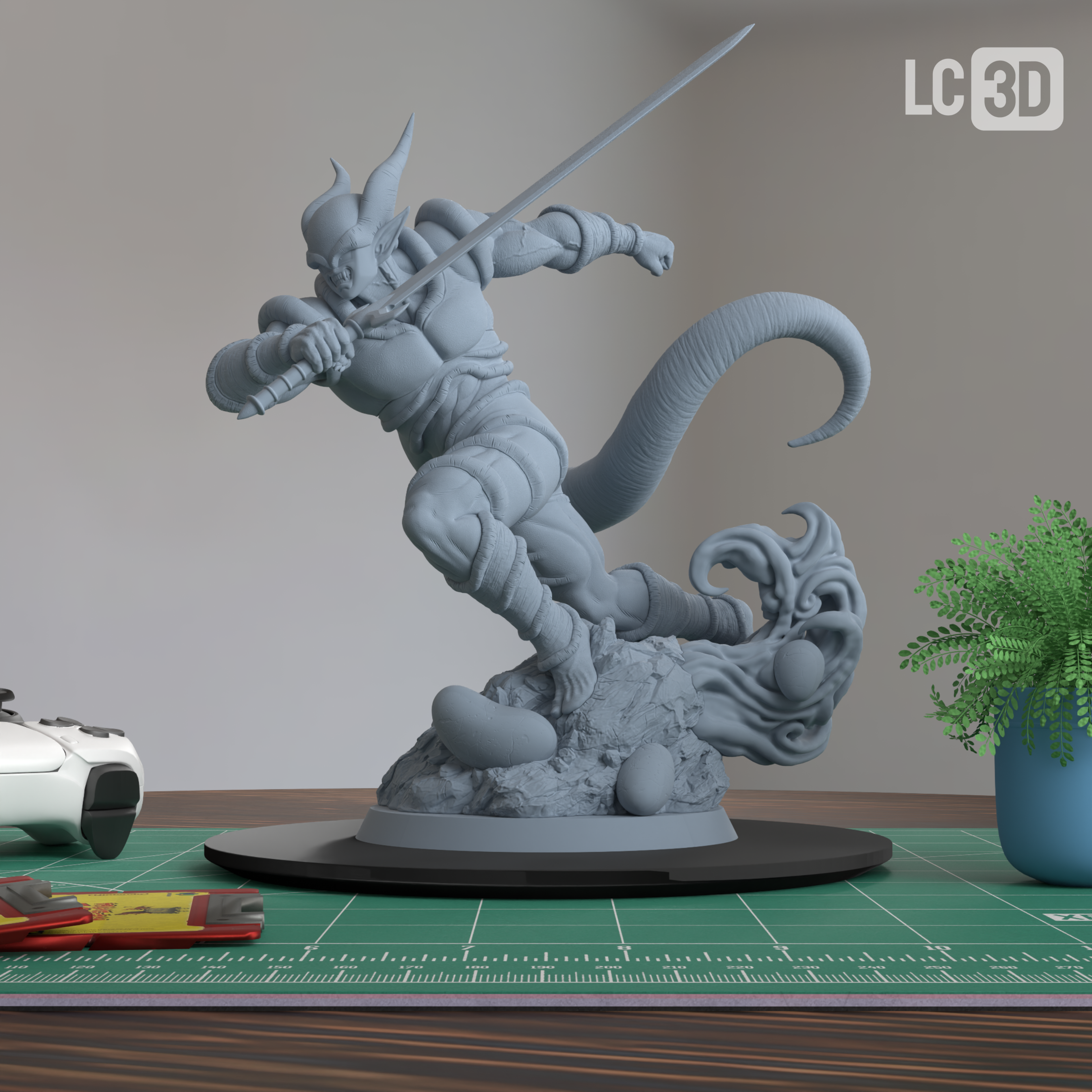 Janemba Dragon Ball Z Fusion Reborn Figure 3D Printed Resin Model Kit