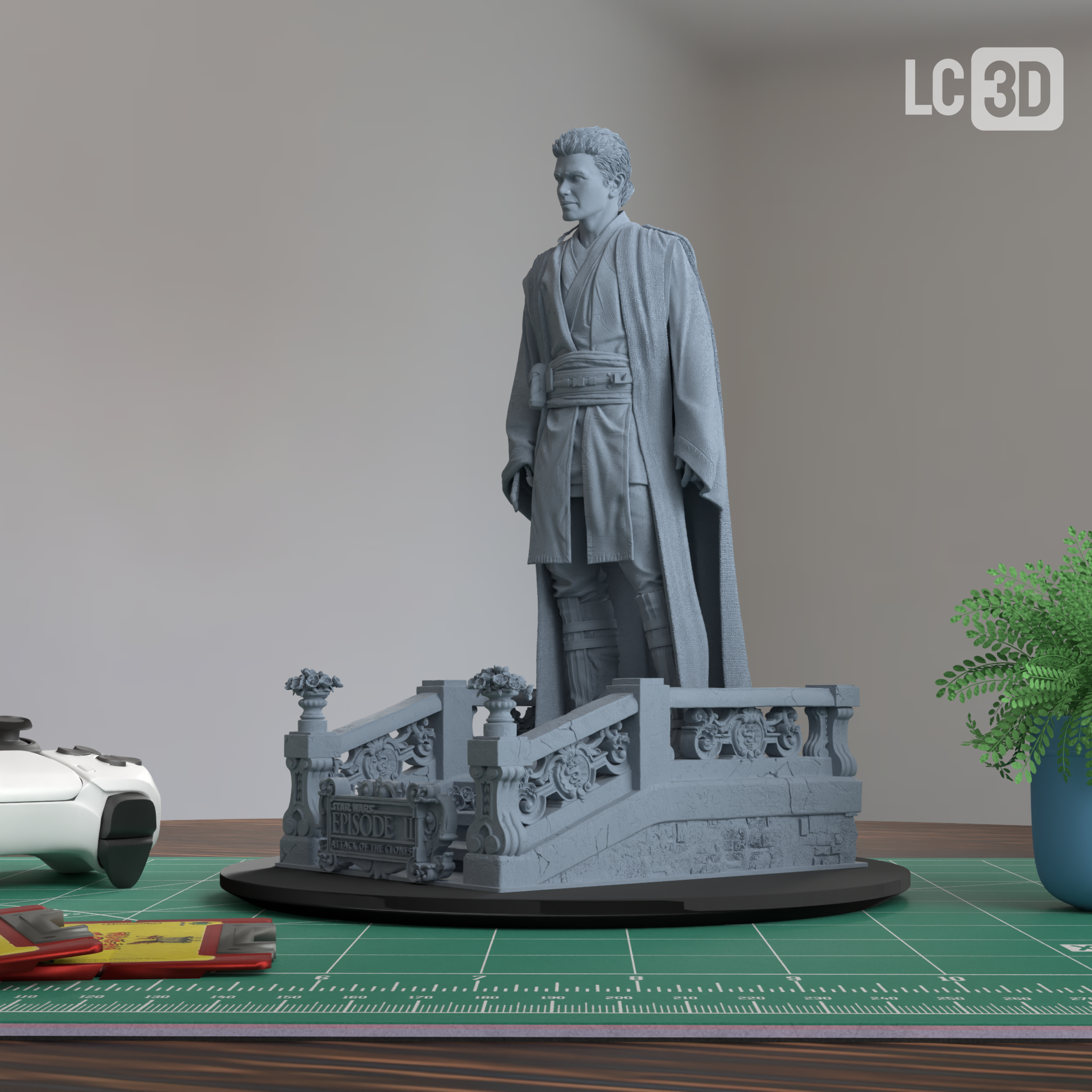 Anakin Skywalker Star Wars Figure 3D Printed Resin Model Kit