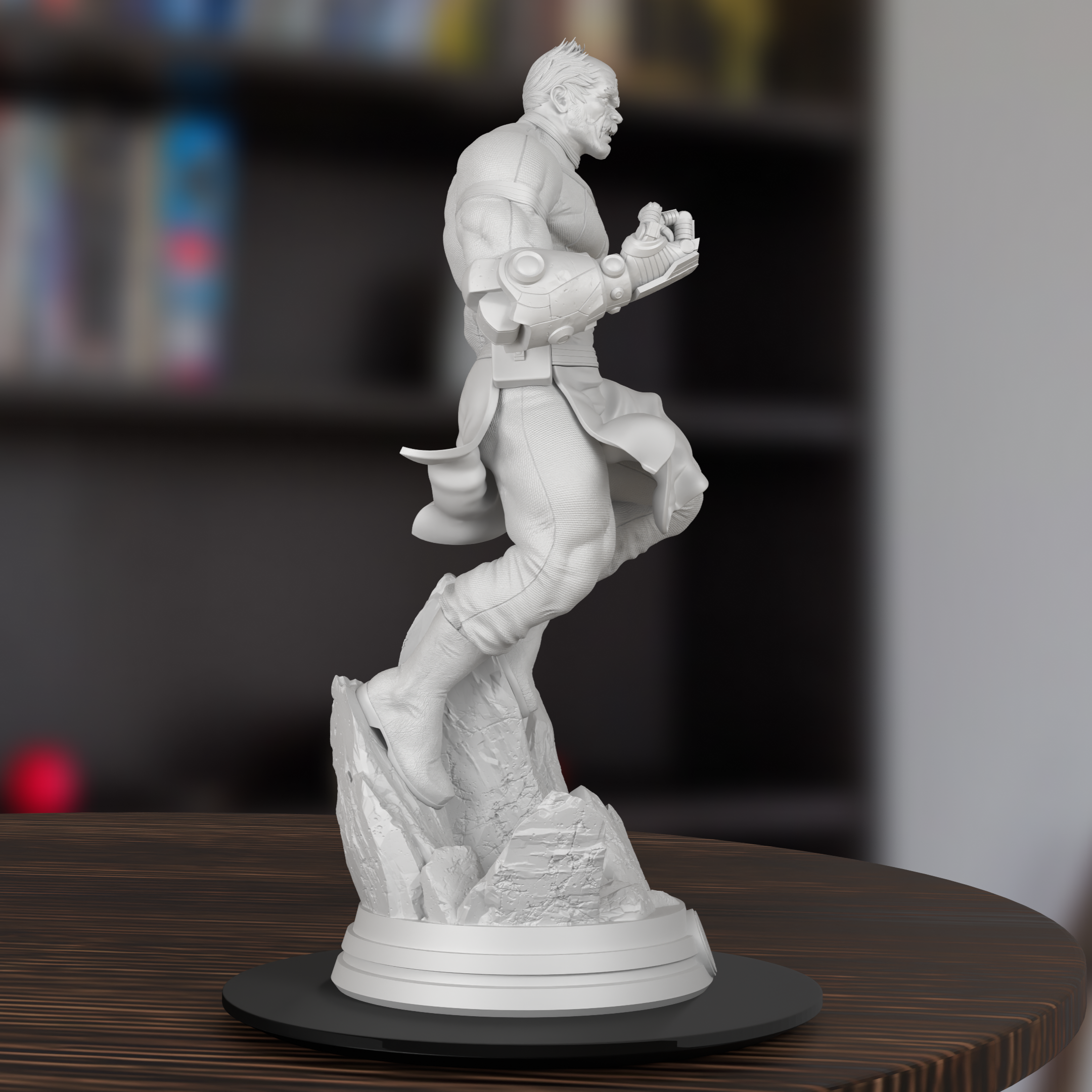 Conquest Invincible Figure 3D Printed Resin Model Kit