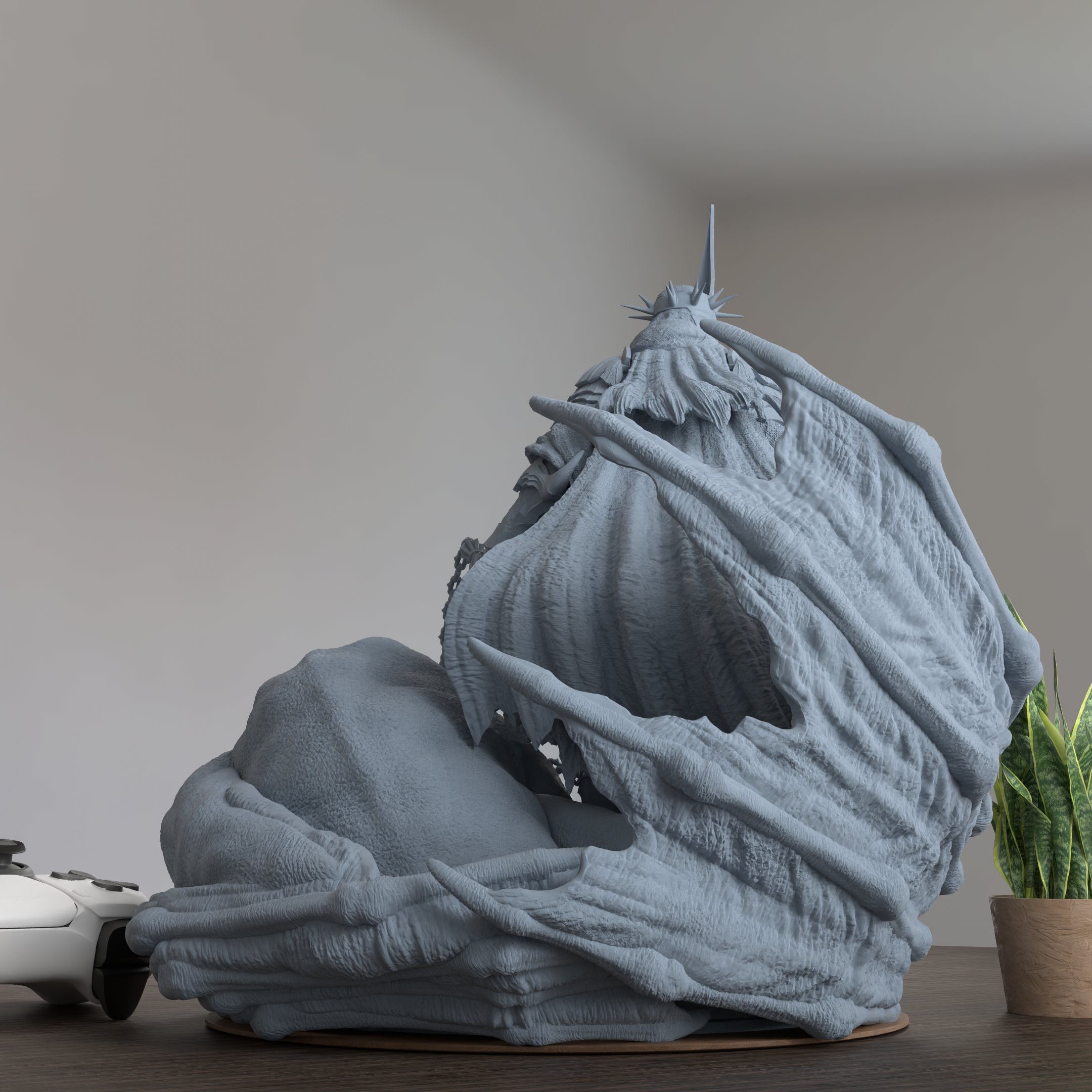 Witch King of Angmar Lord of The Rings Figure 3D Printed Resin Model Kit