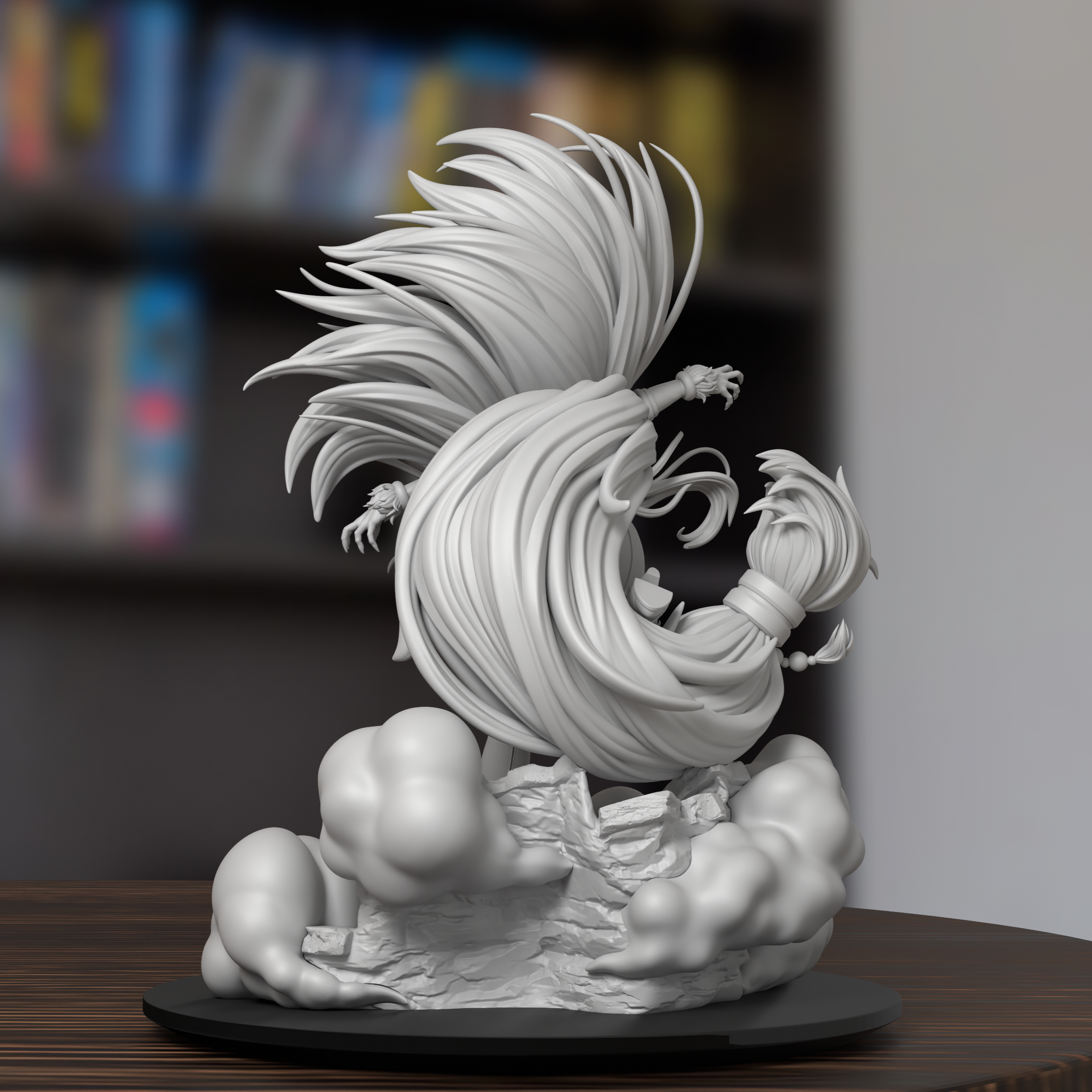 Delta The Eminence In Shadow Figure 3D Printed Resin Model Kit