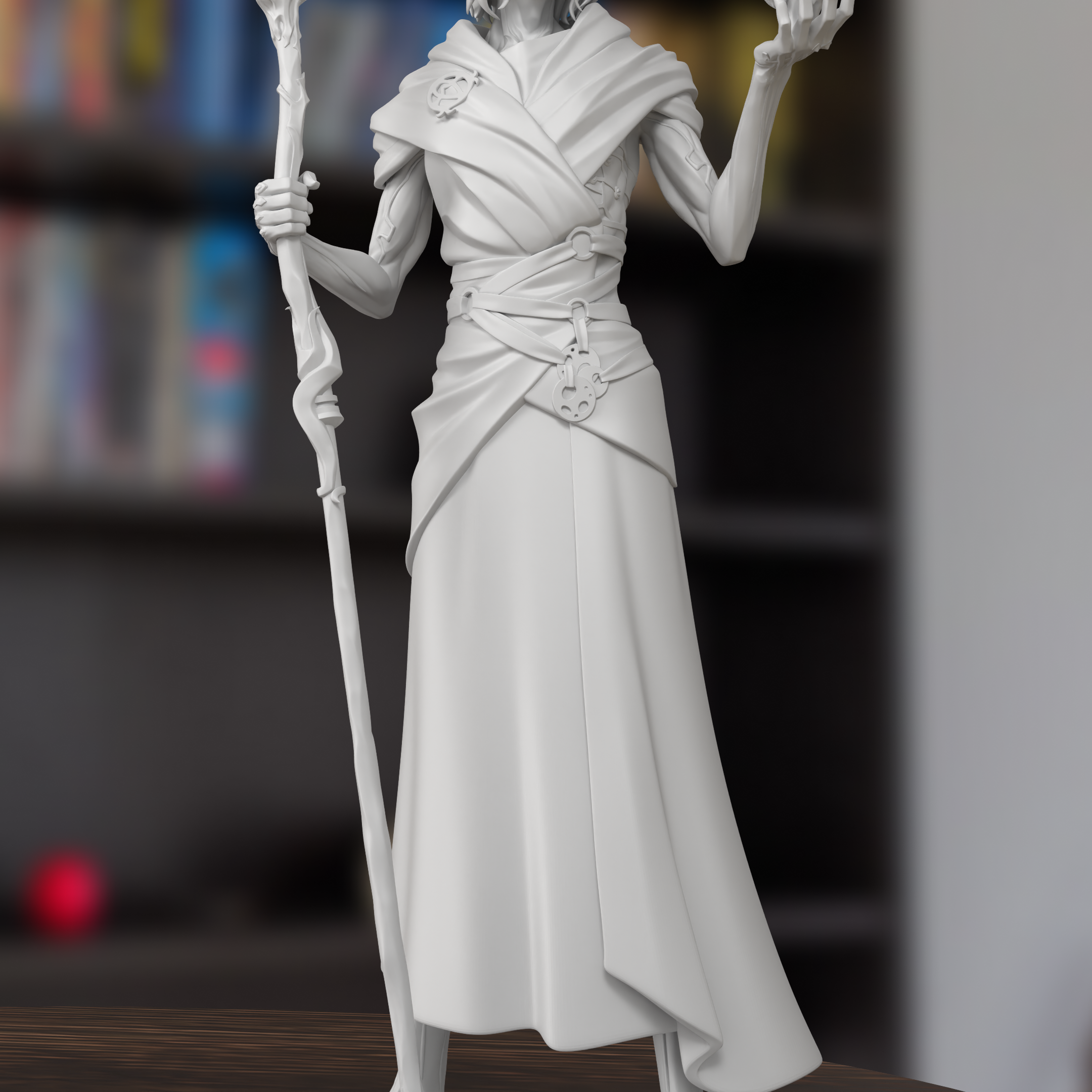Viktor Arcane Figure 3D Printed Resin Model Kit
