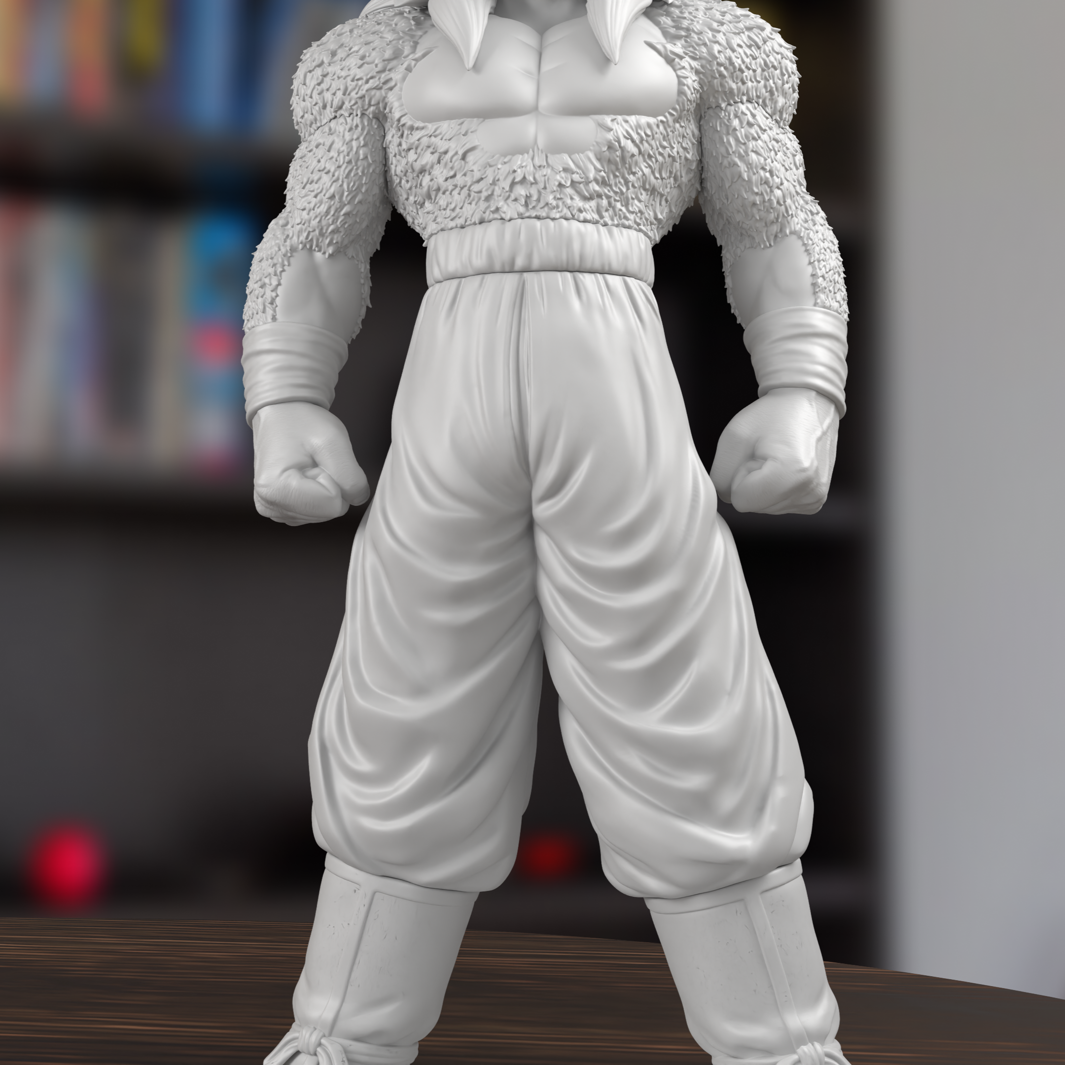 Goku SSJ4 Dragon Ball Figure 3D Printed Resin Model Kit