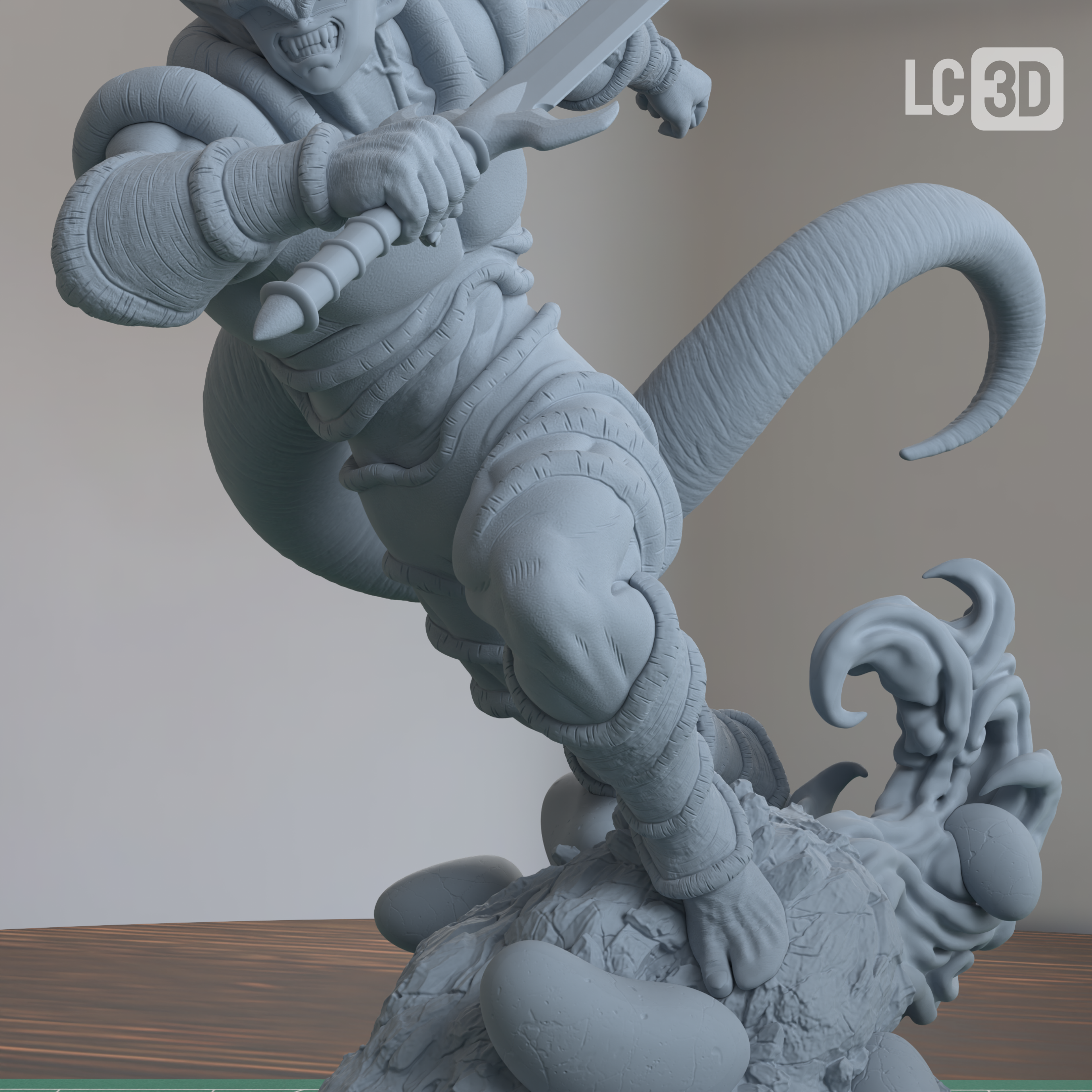 Janemba Dragon Ball Z Fusion Reborn Figure 3D Printed Resin Model Kit