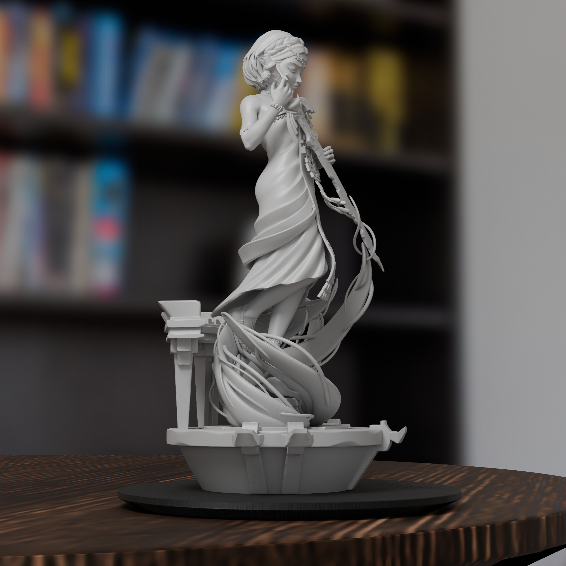 Princess Zelda Tears Of The Kingdom Figure 3D Printed Resin Model Kit