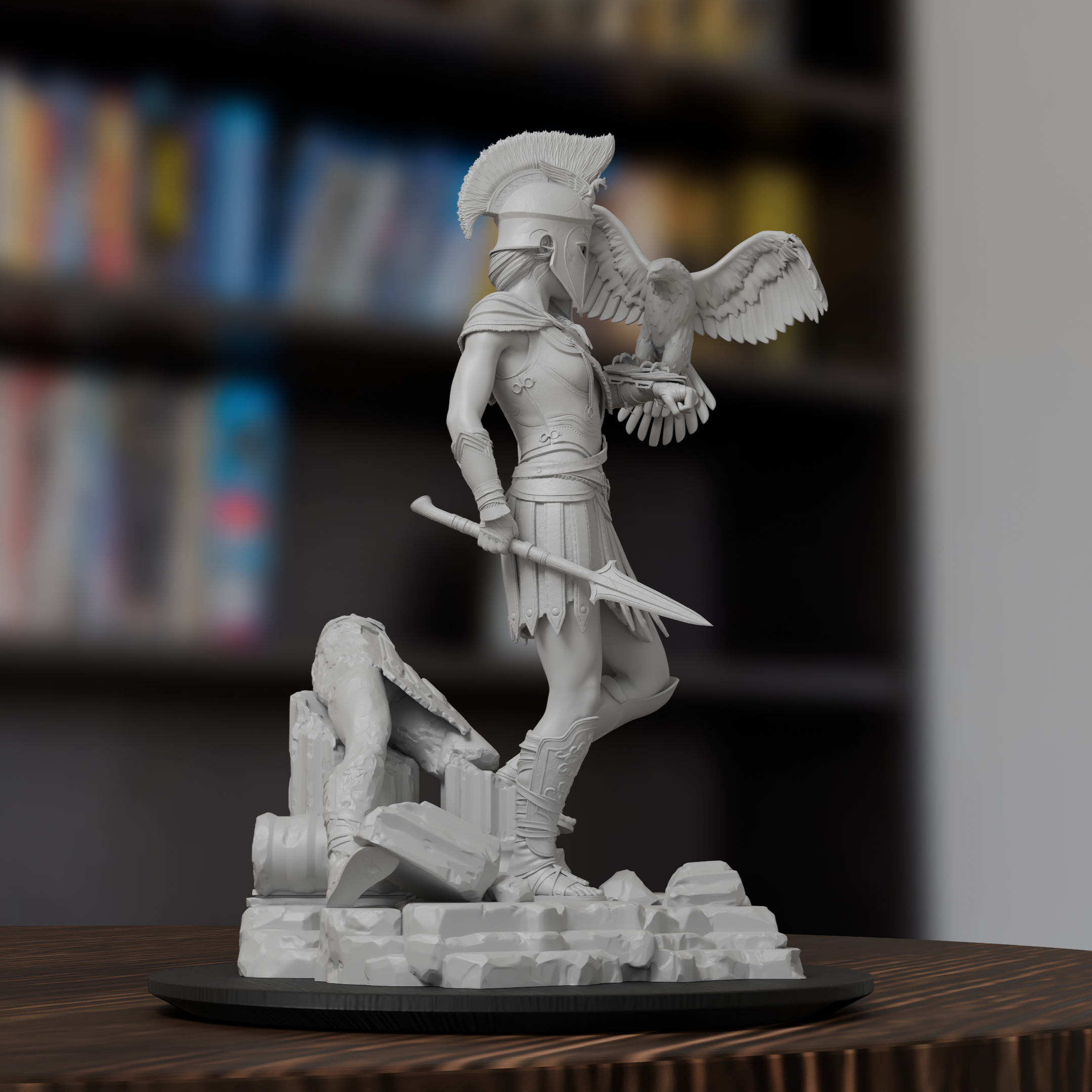 Kassandra Assassin's Creed Figure 3D Printed Resin Model Kit