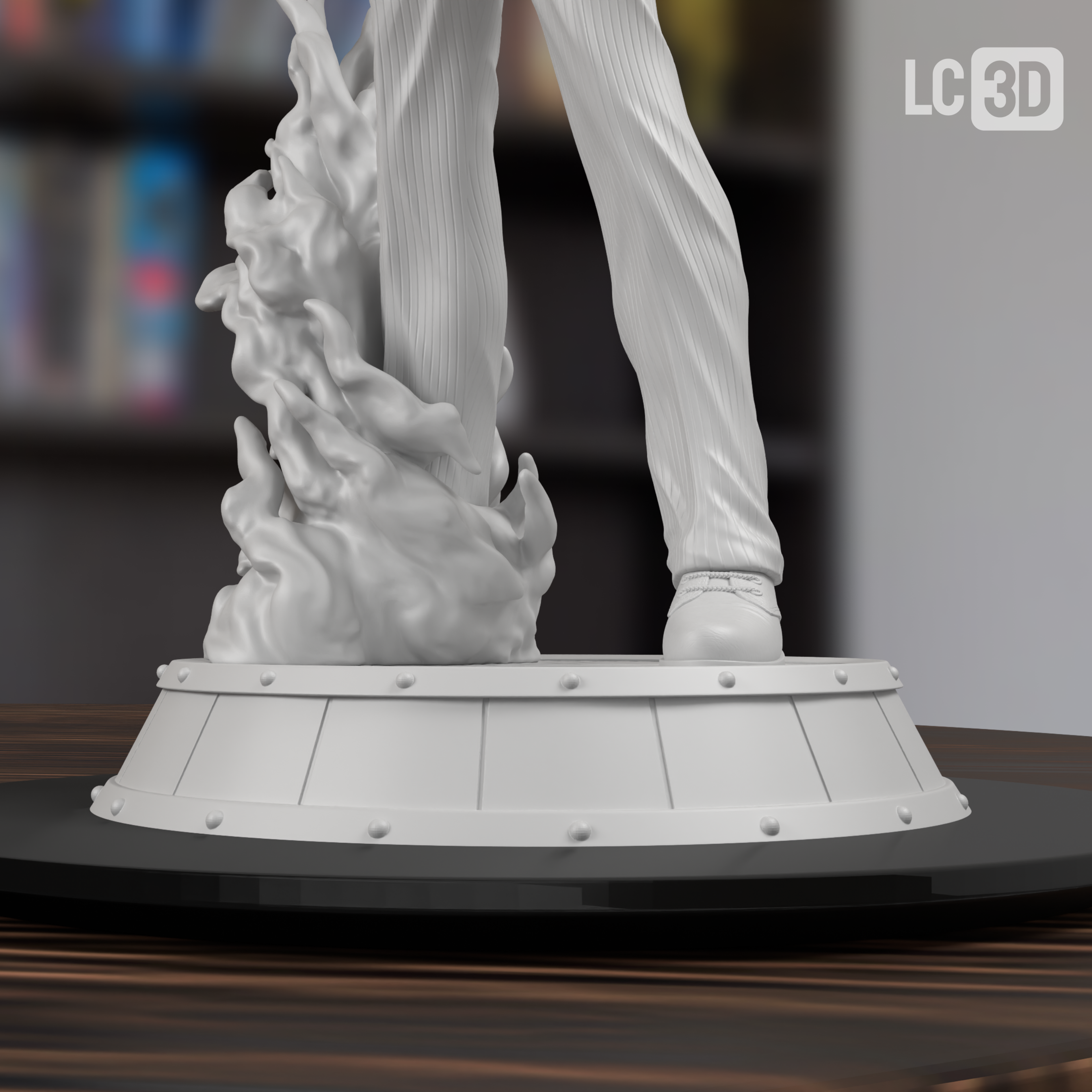 Sanji One Piece Figure 3D Printed Resin Model Kit