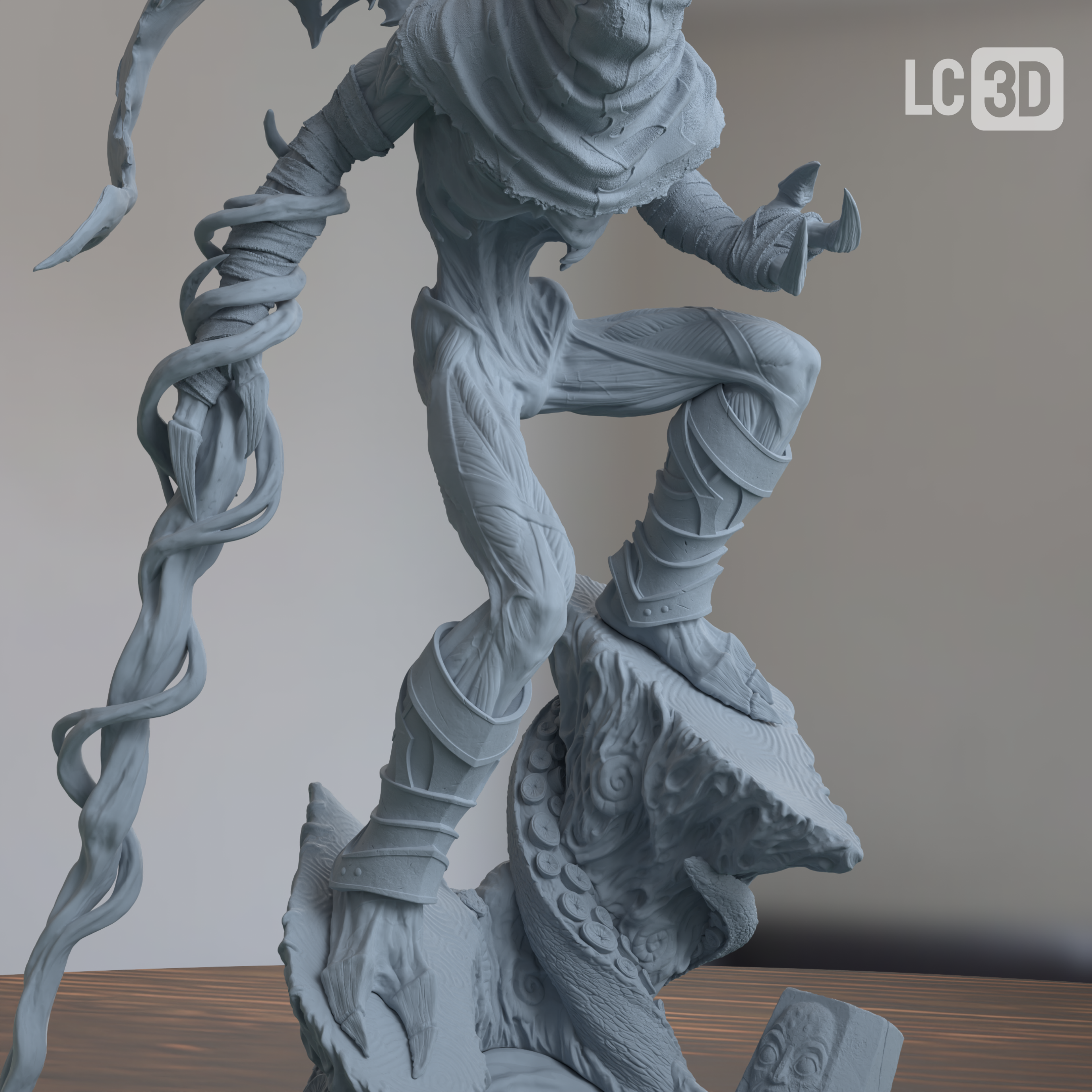 Raizel Legacy of Kain Figure 3D Printed Resin Model Kit