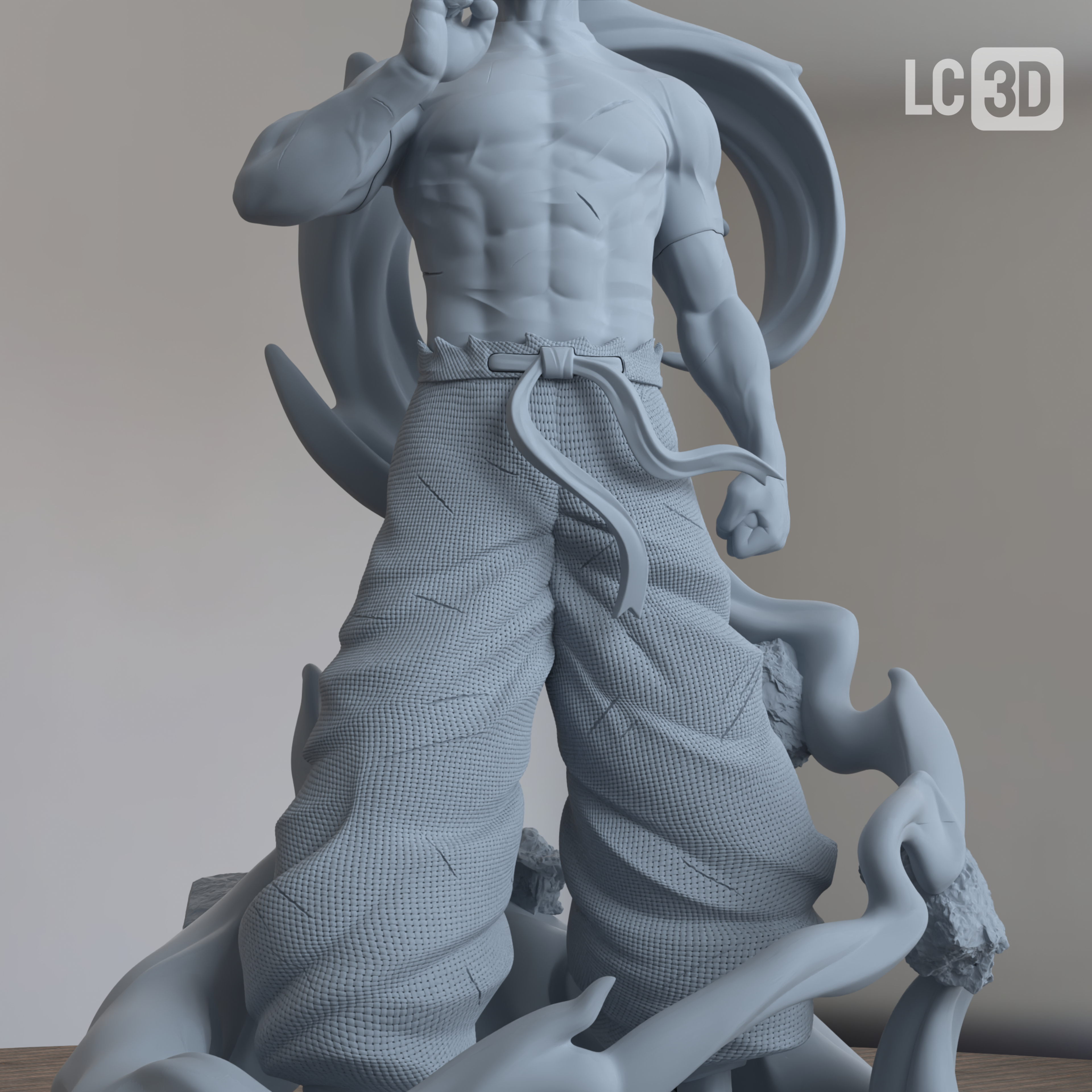 Gojo Satoru Jujutsu Kaisen Figure 3D Printed Resin Model Kit