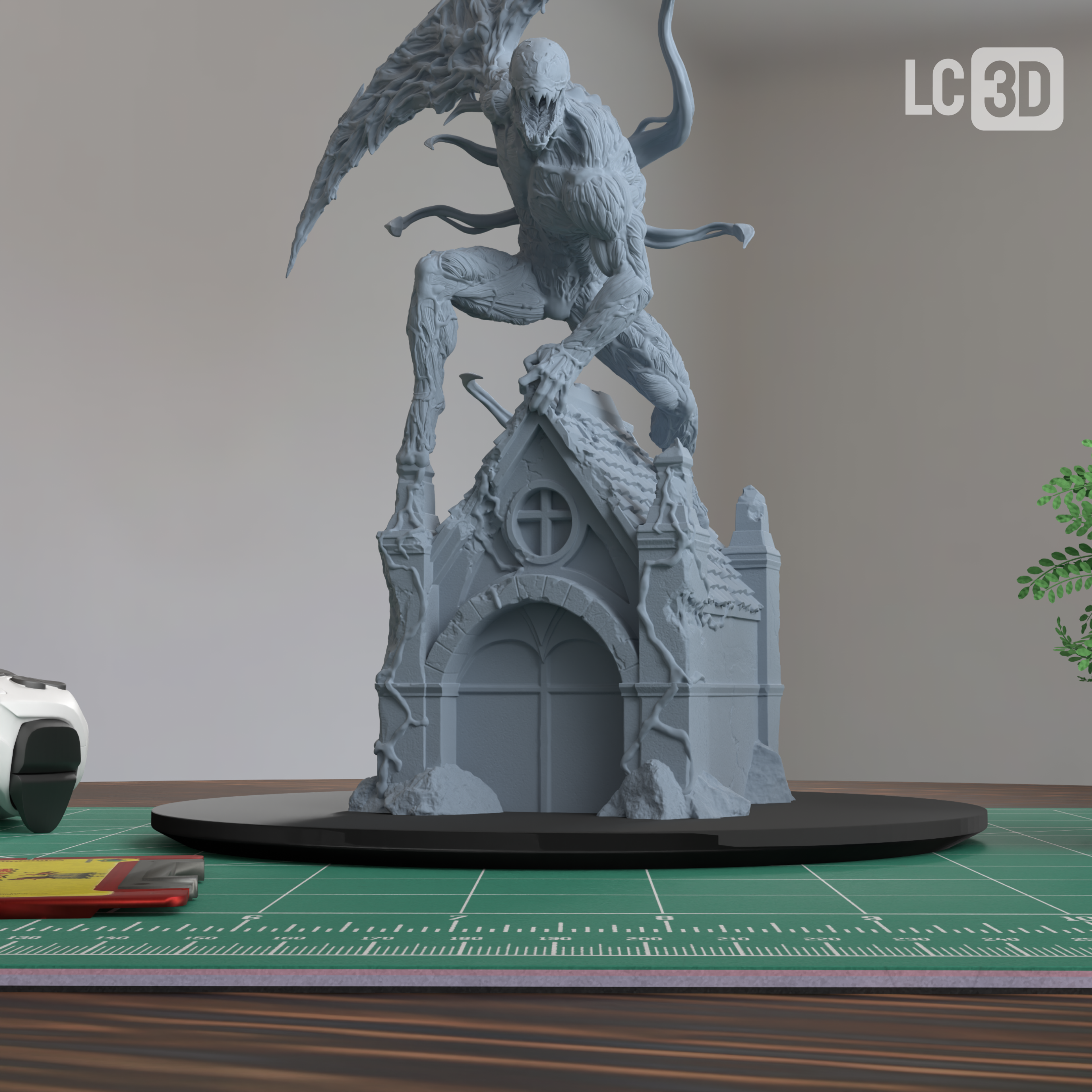 Carnage Venom Figure 3D Printed Resin Model Kit