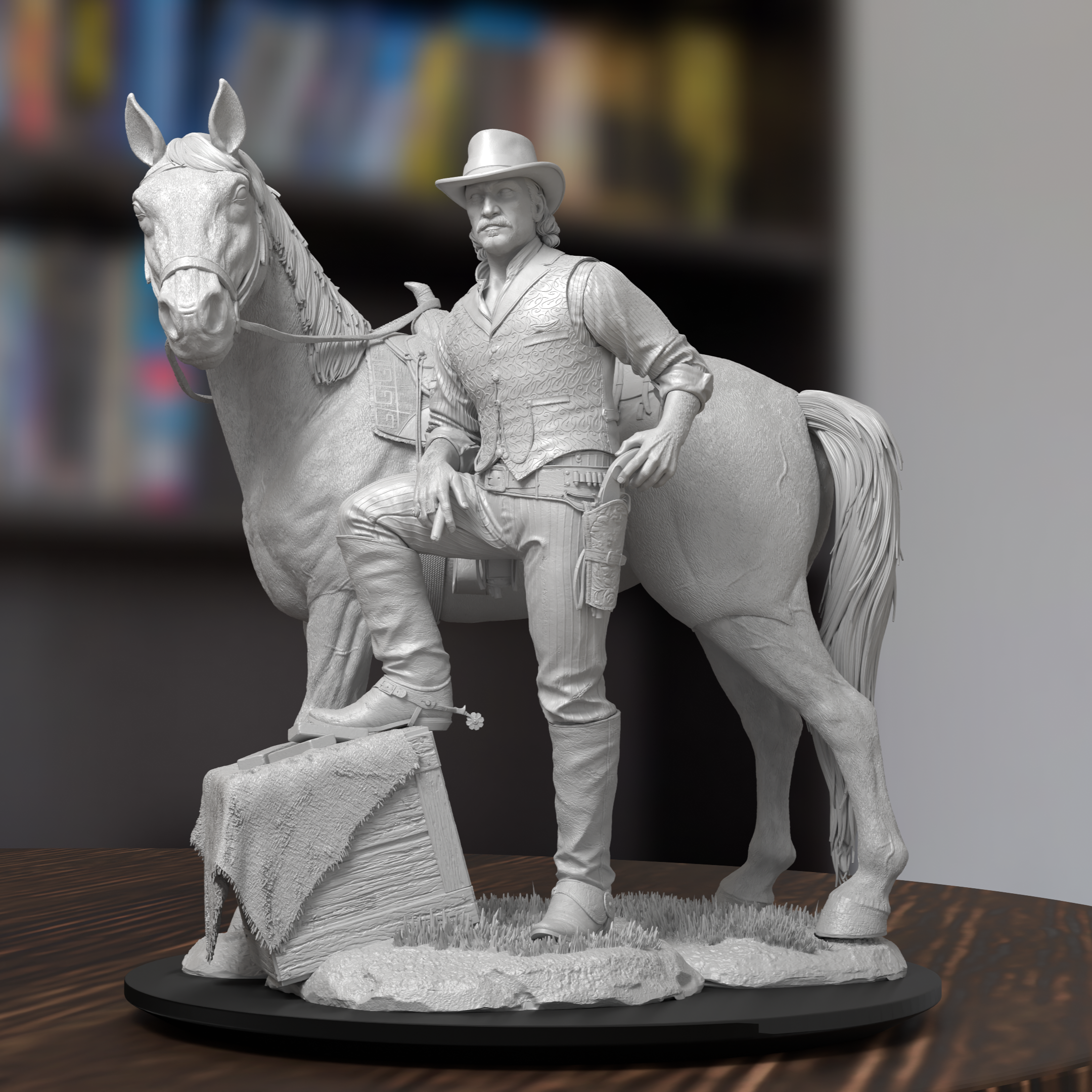 Dutch Van Der Linde Red Dead Redemption 2 Figure 3D Printed Resin Model Kit