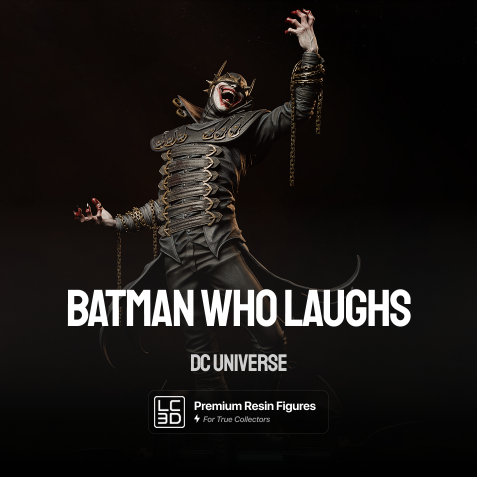 The Batman Who Laughs DC Figure 3D Printed Resin Model Kit
