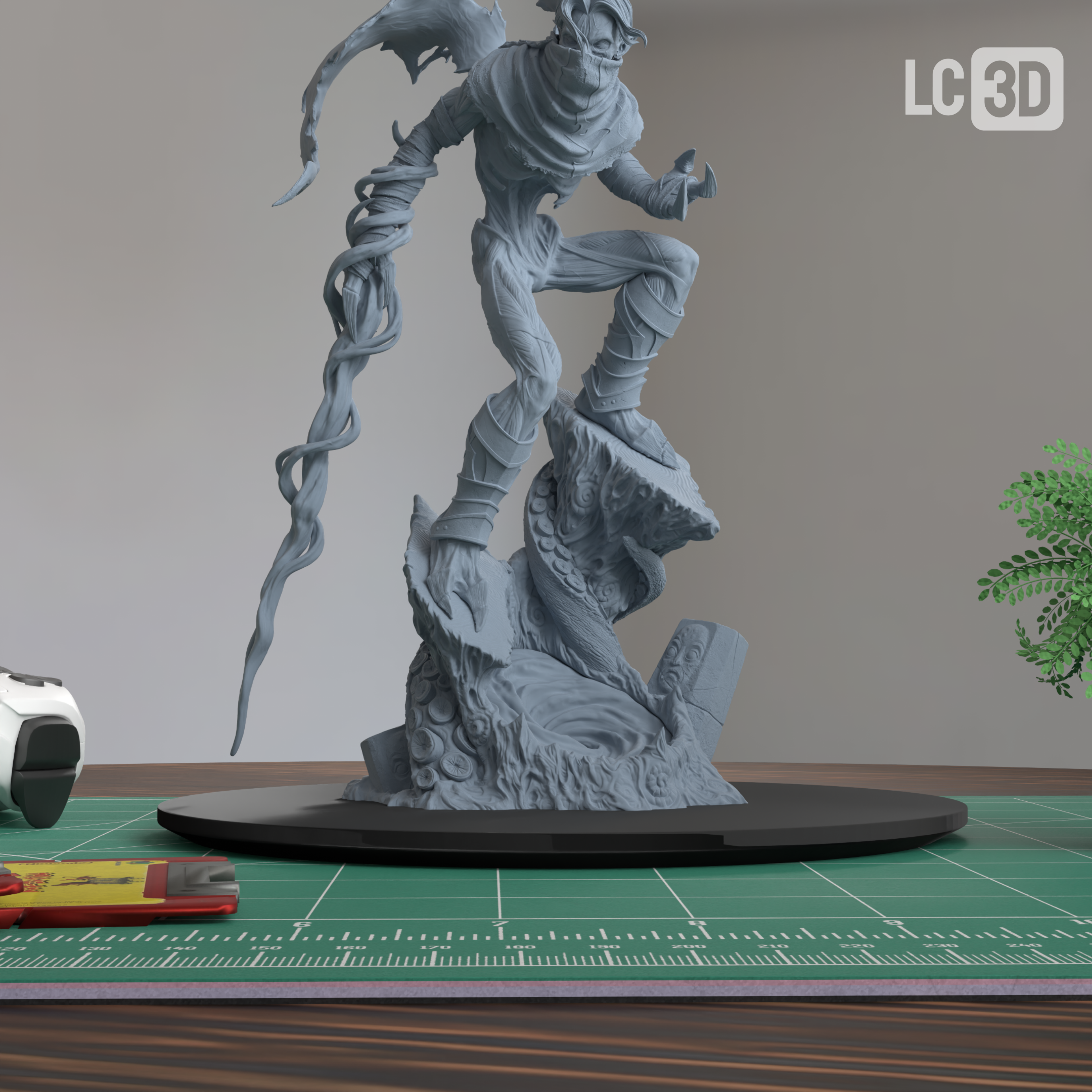 Raizel Legacy of Kain Figure 3D Printed Resin Model Kit