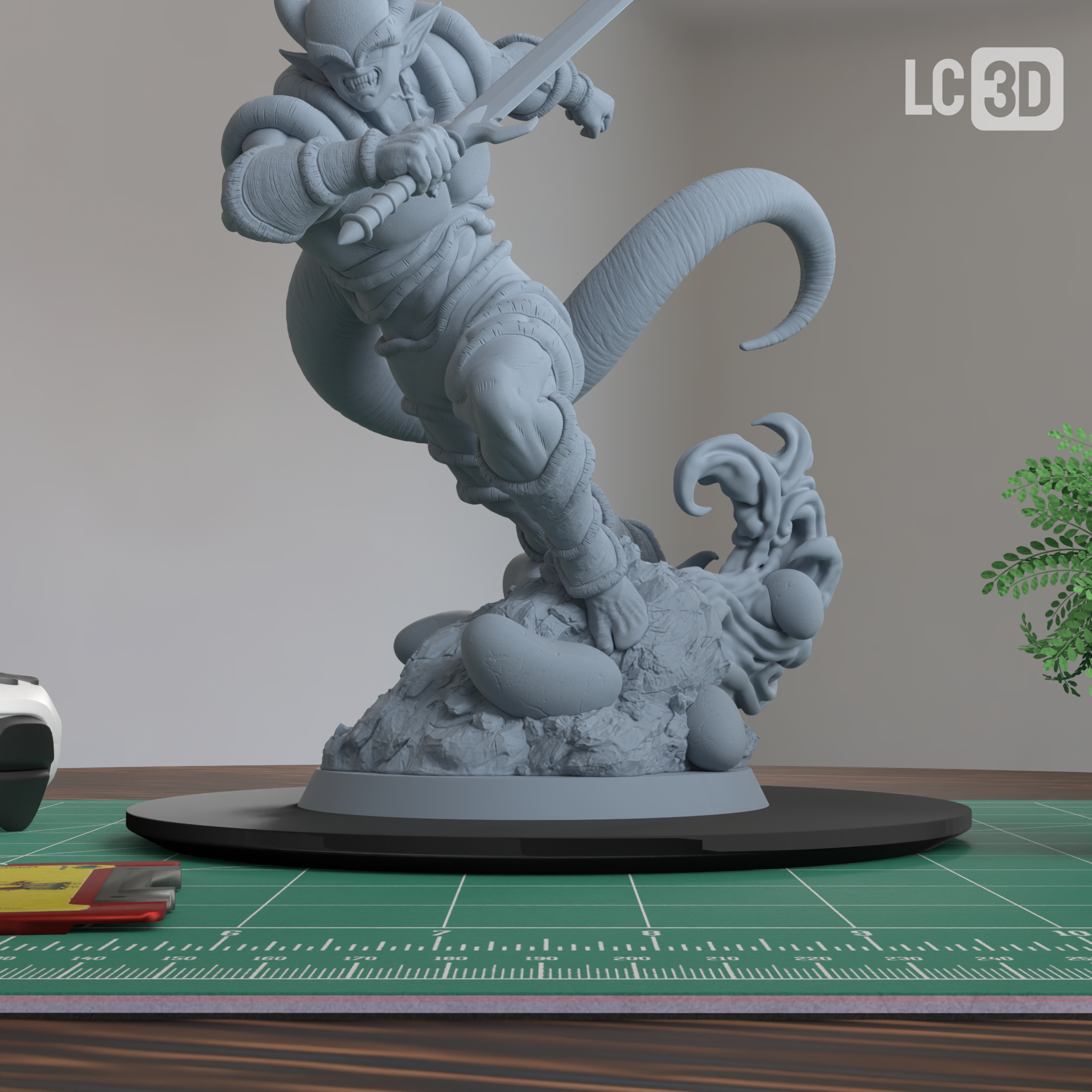 Janemba Dragon Ball Z Fusion Reborn Figure 3D Printed Resin Model Kit