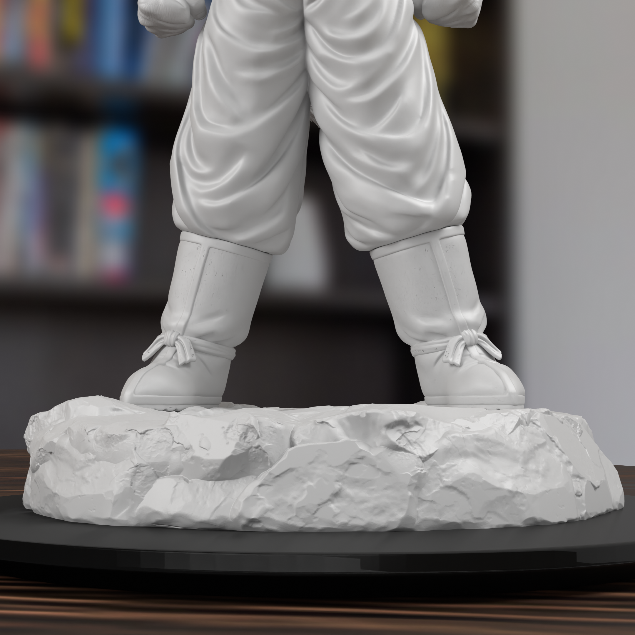 Goku SSJ4 Dragon Ball Figure 3D Printed Resin Model Kit
