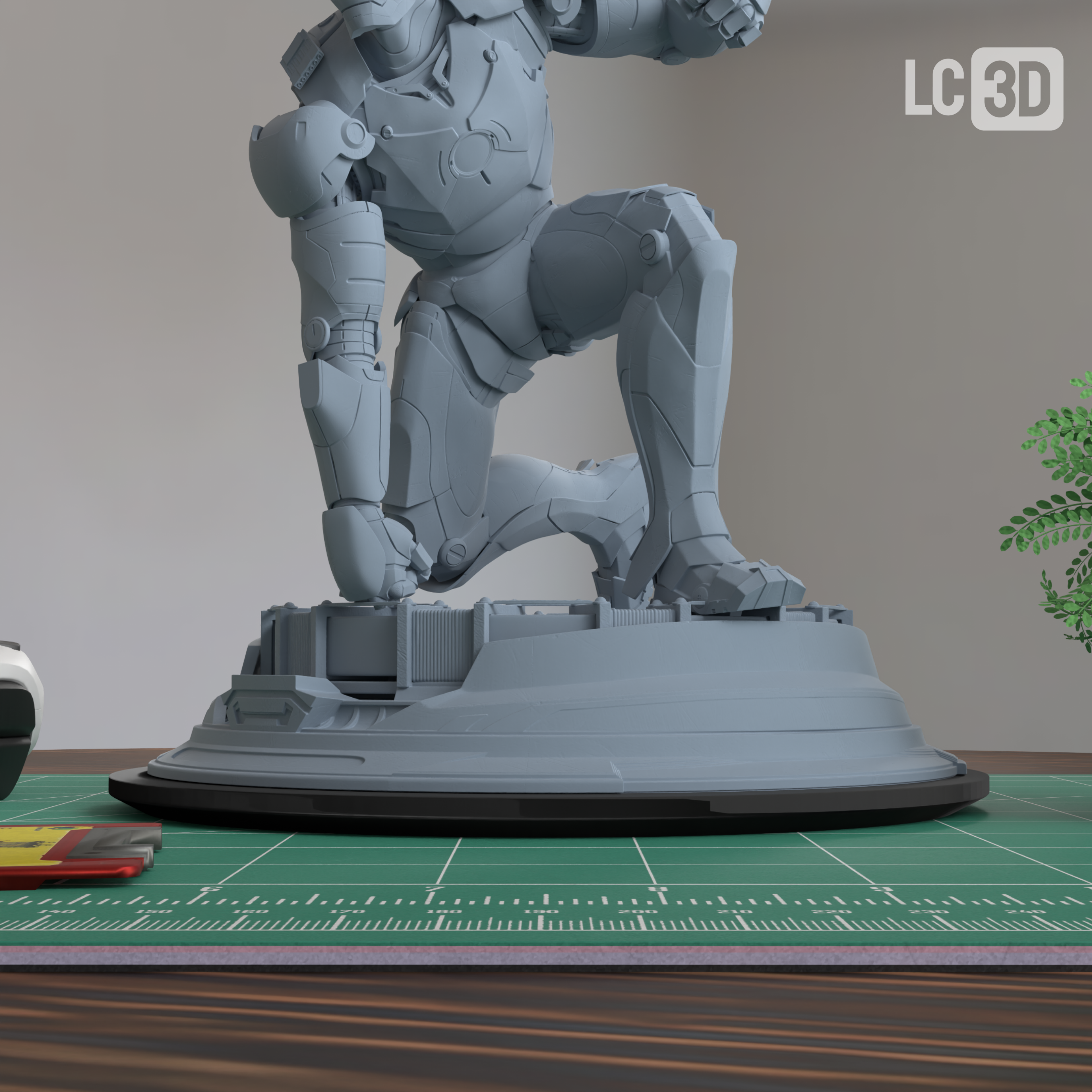 Ironman Marvel Avengers Figure 3D Printed Resin Model Kit