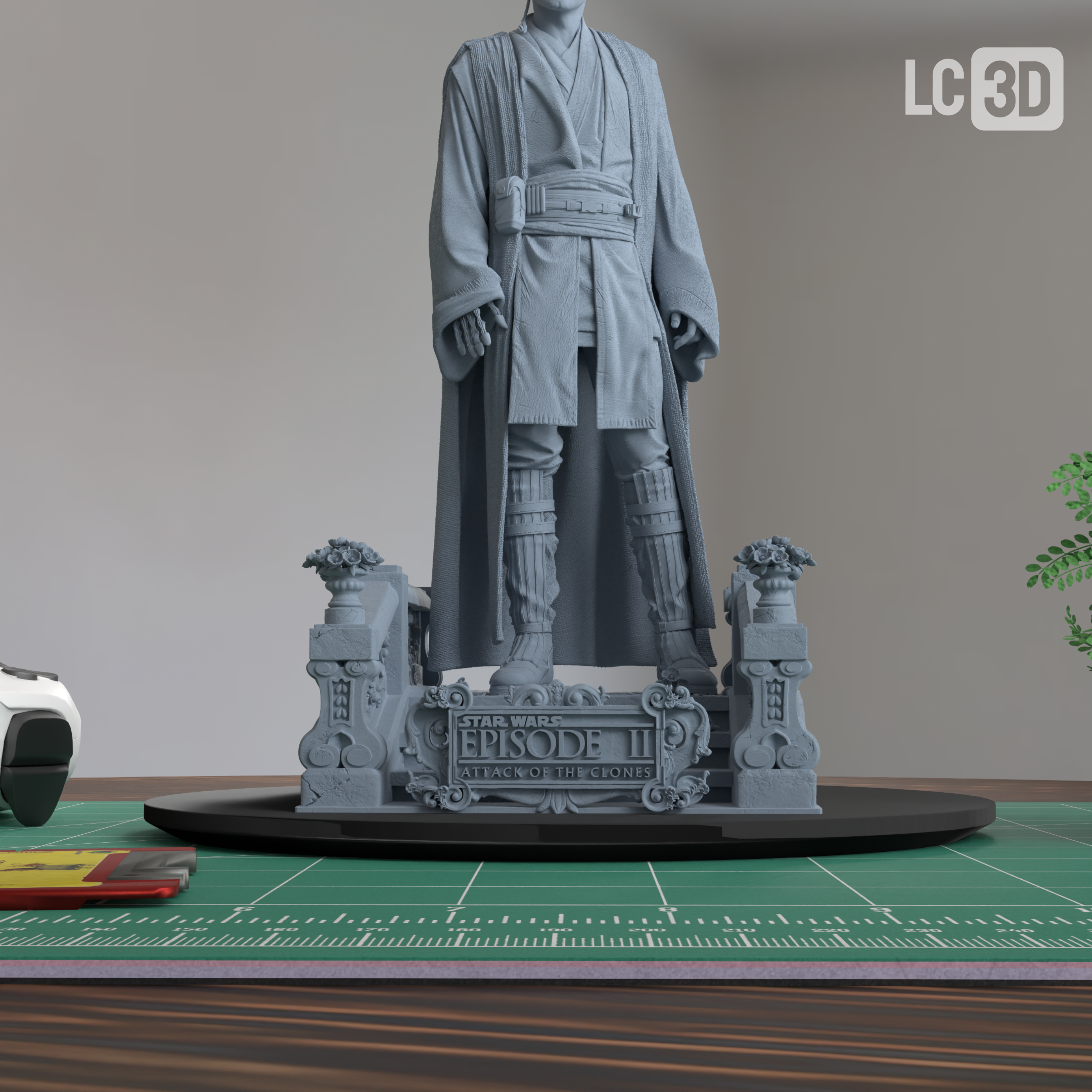 Anakin Skywalker Star Wars Figure 3D Printed Resin Model Kit