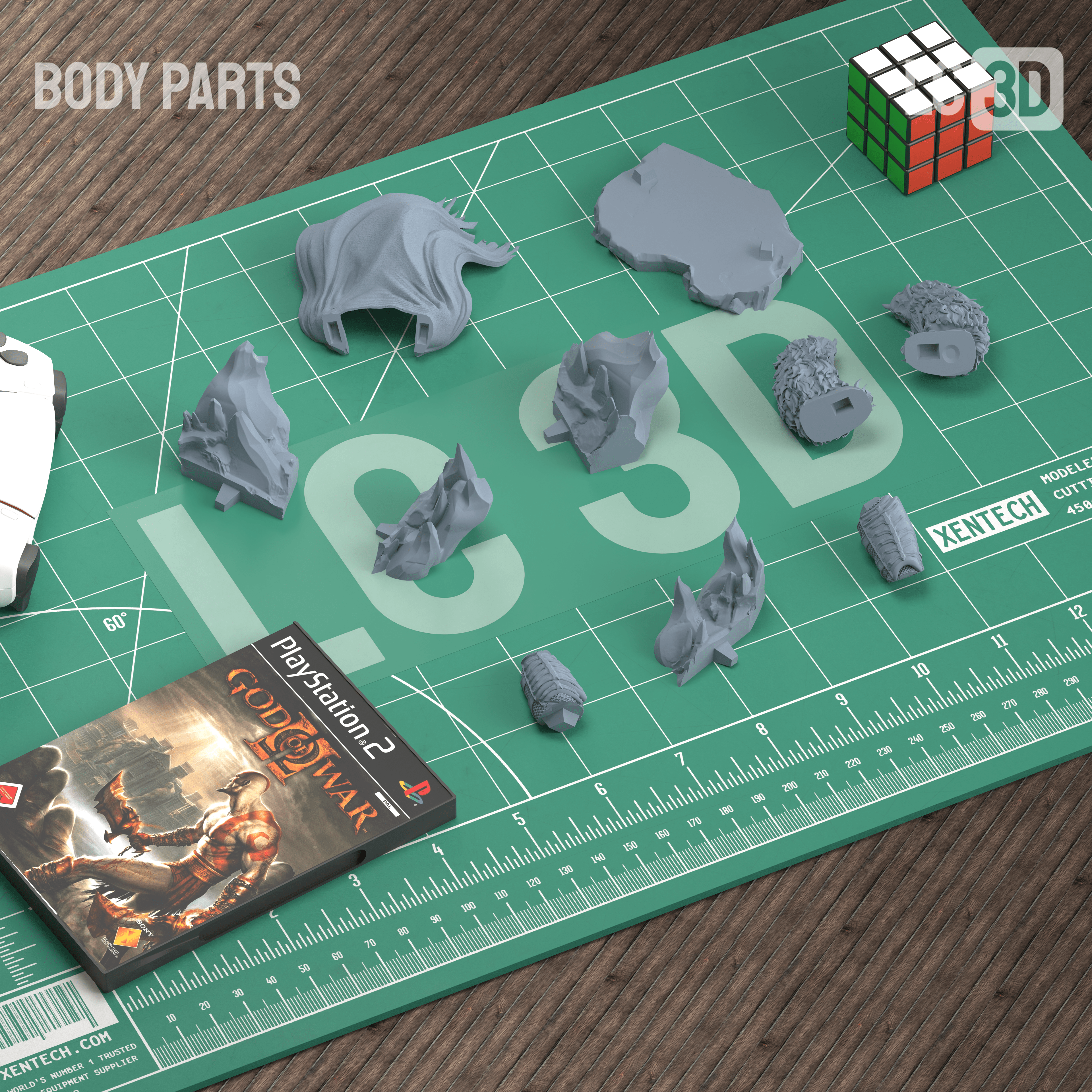 Arthas The Lich King World Of Warcraft Figure 3D Printed Resin Model Kit
