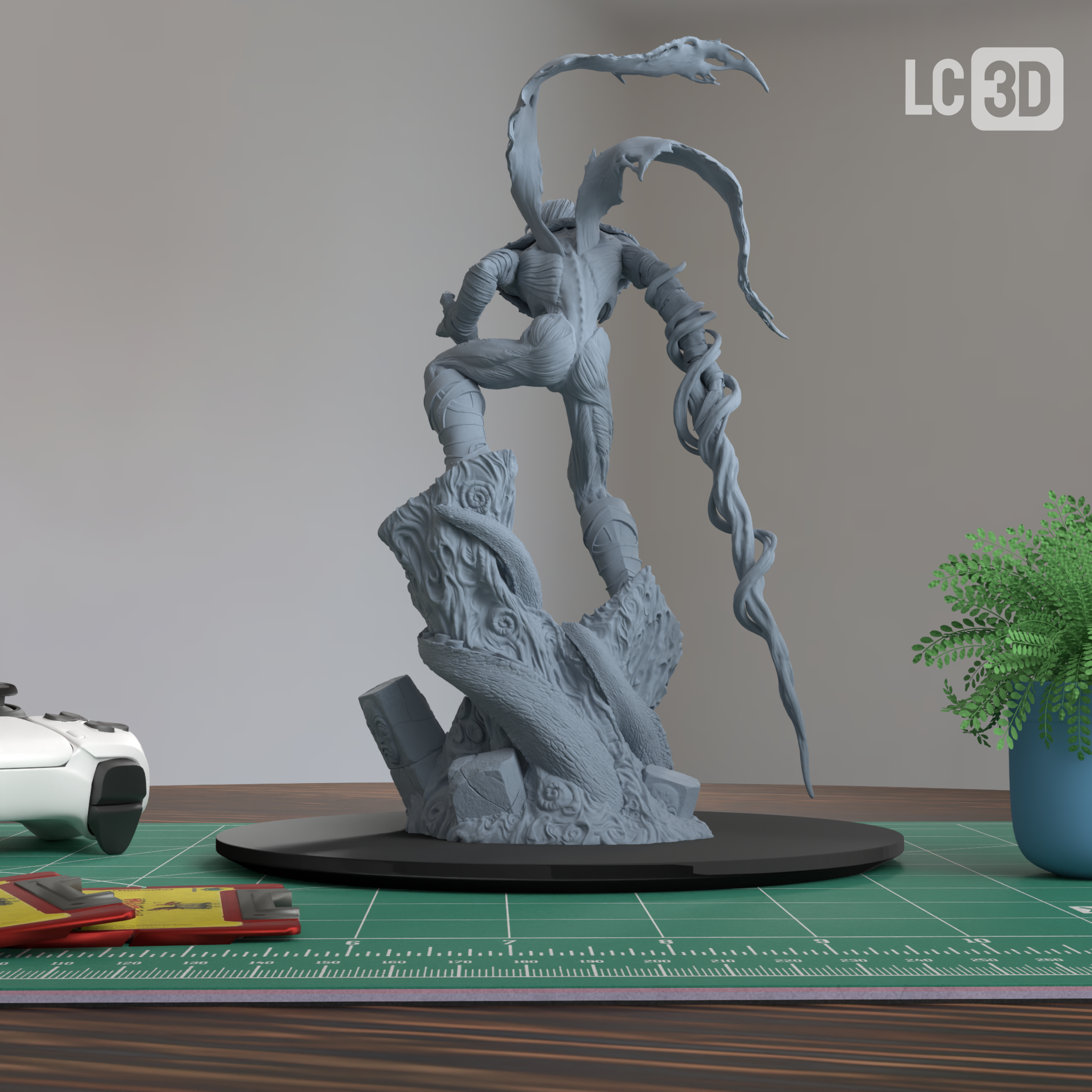 Raizel Legacy of Kain Figure 3D Printed Resin Model Kit