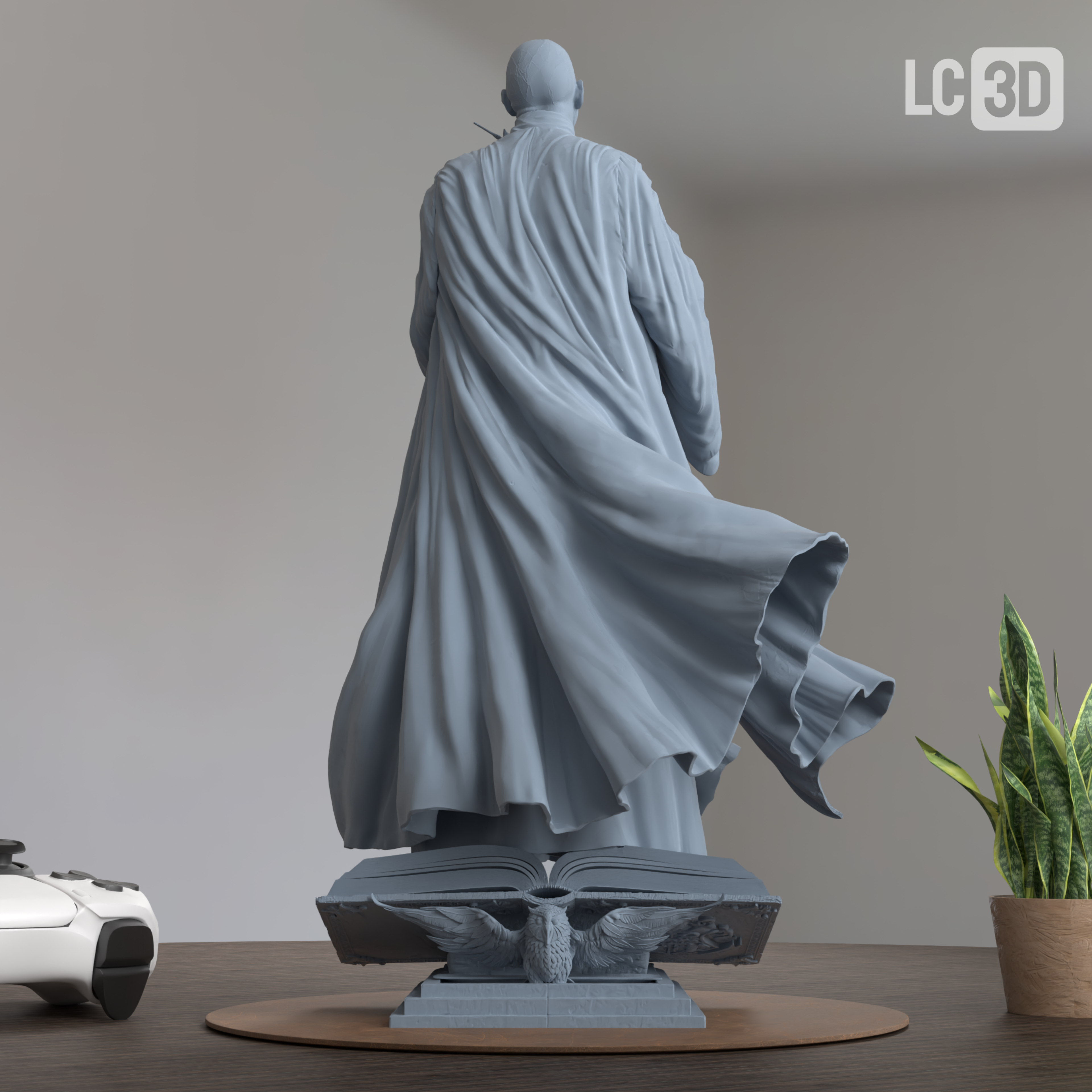 Lord Voldemort Harry Potter Figure 3D Printed Resin Model Kit