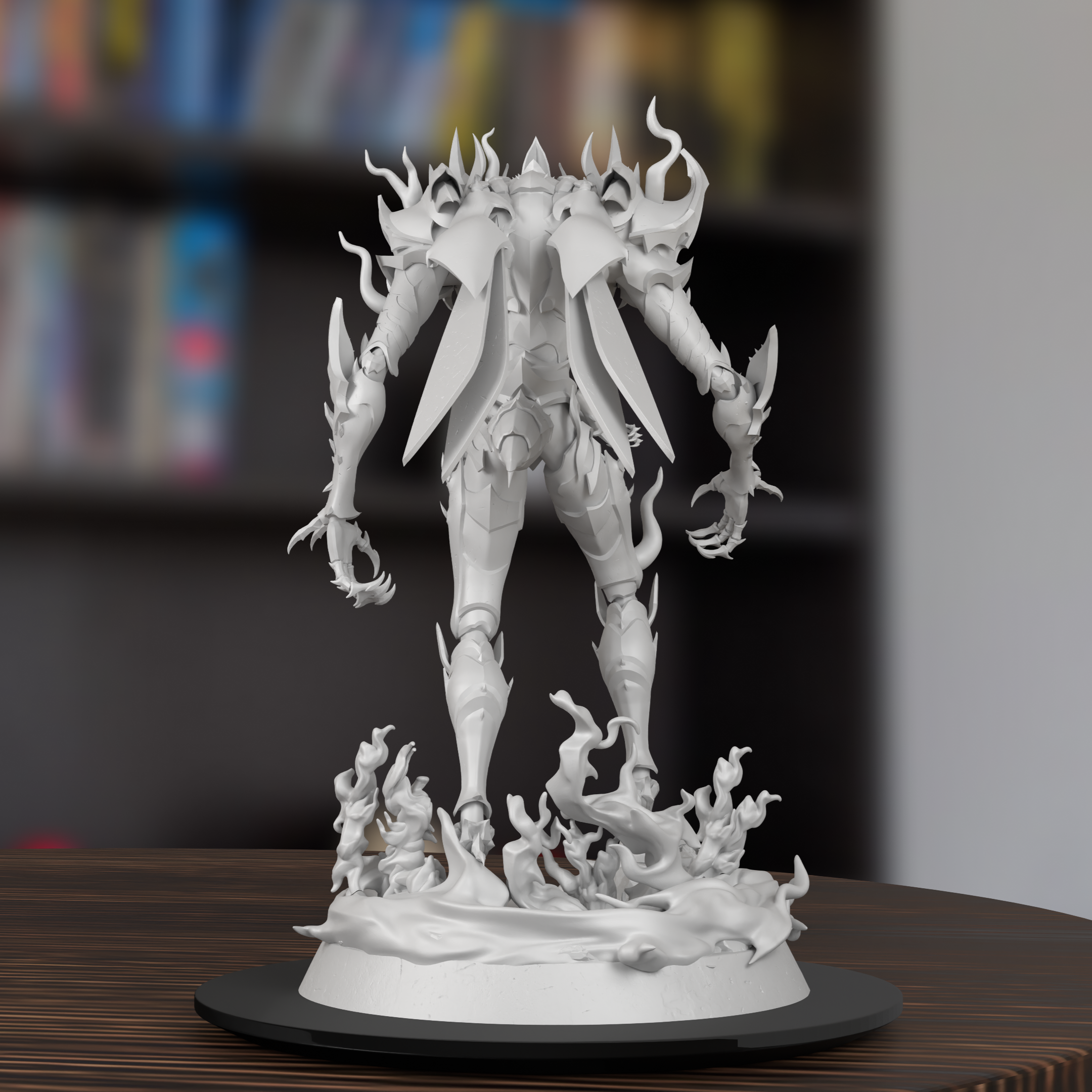 Beru Solo Leveling Figure 3D Printed Resin Model Kit