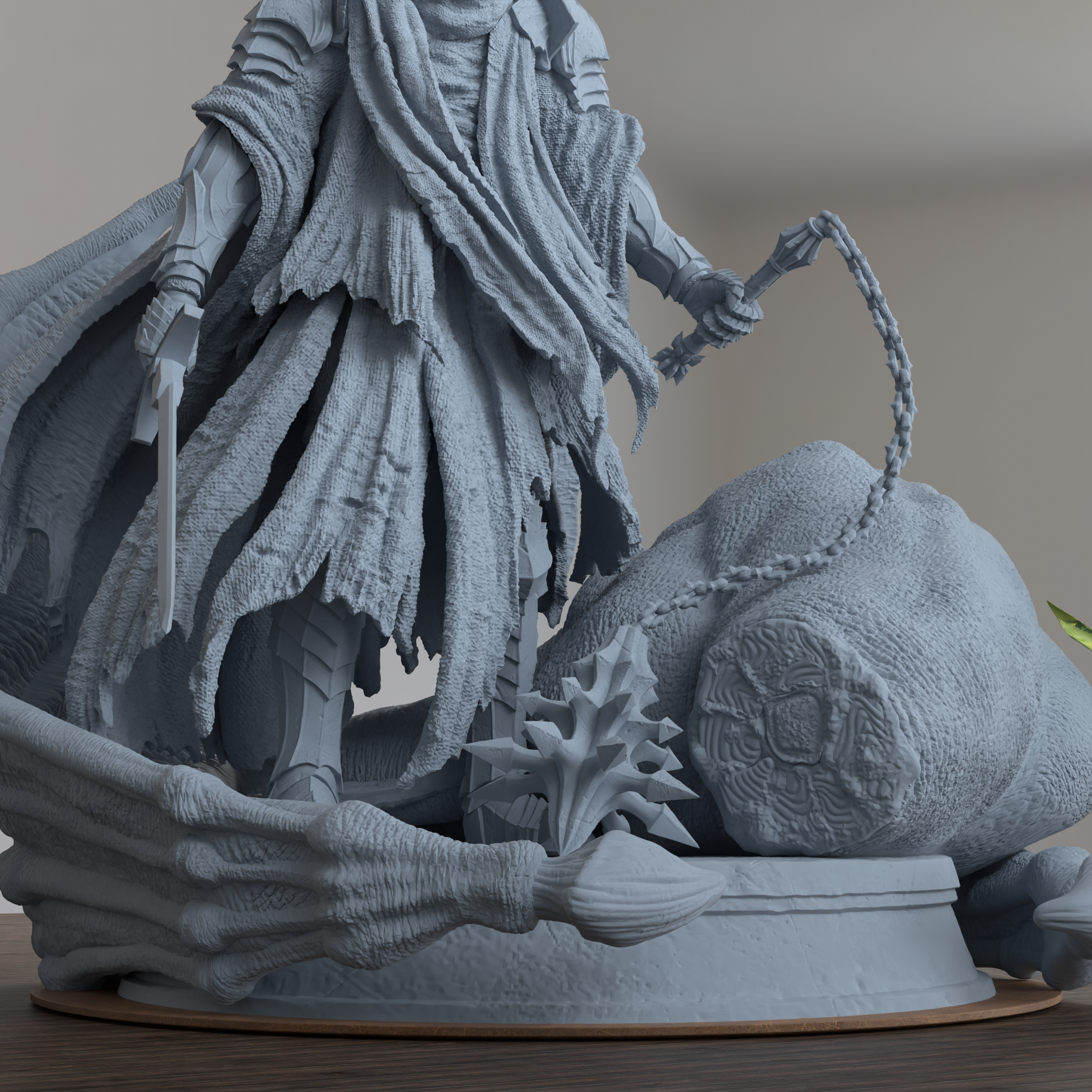 Witch King of Angmar Lord of The Rings Figure 3D Printed Resin Model Kit