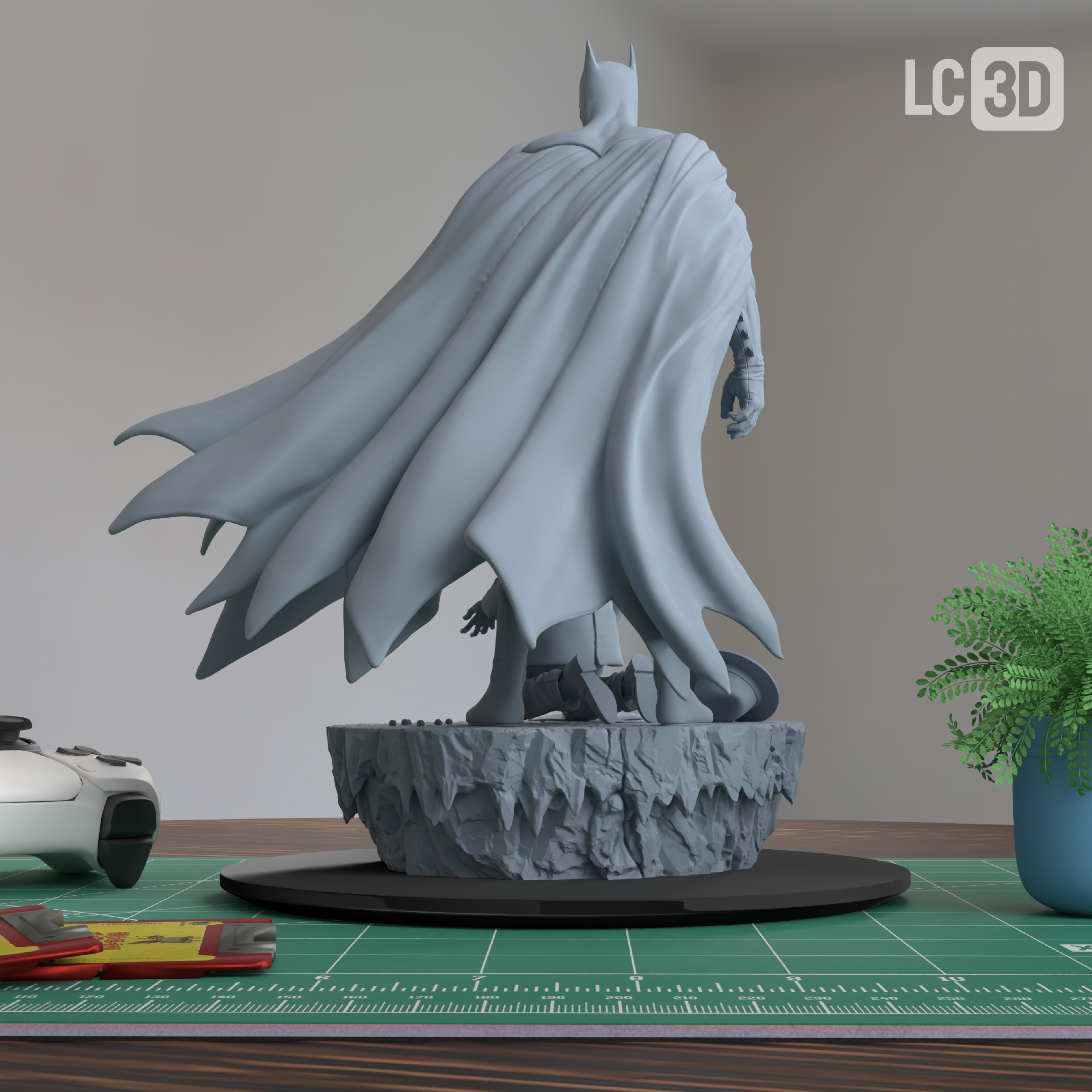 Batman The Dark Knight Figure 3D Printed Resin Model Kit