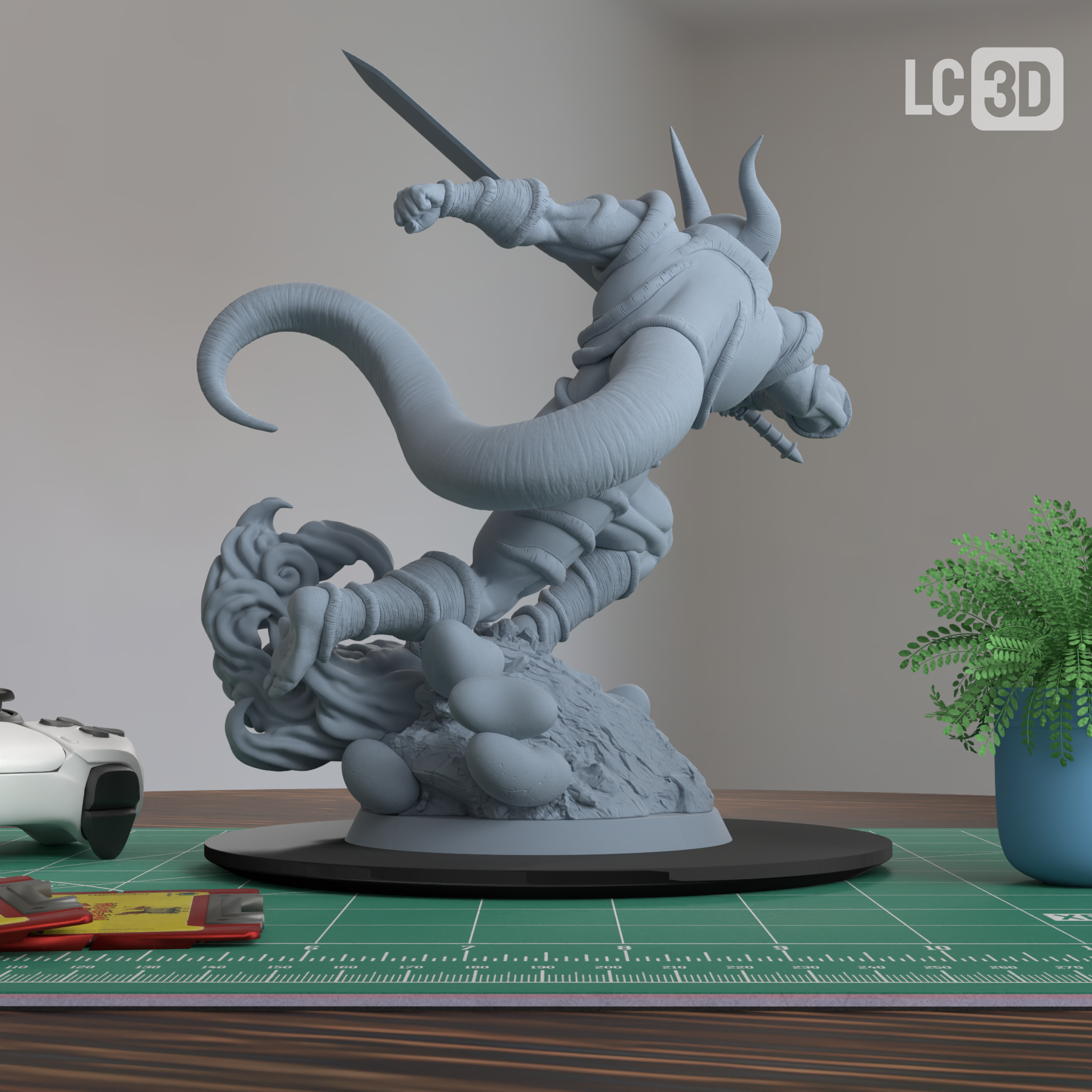 Janemba Dragon Ball Z Fusion Reborn Figure 3D Printed Resin Model Kit