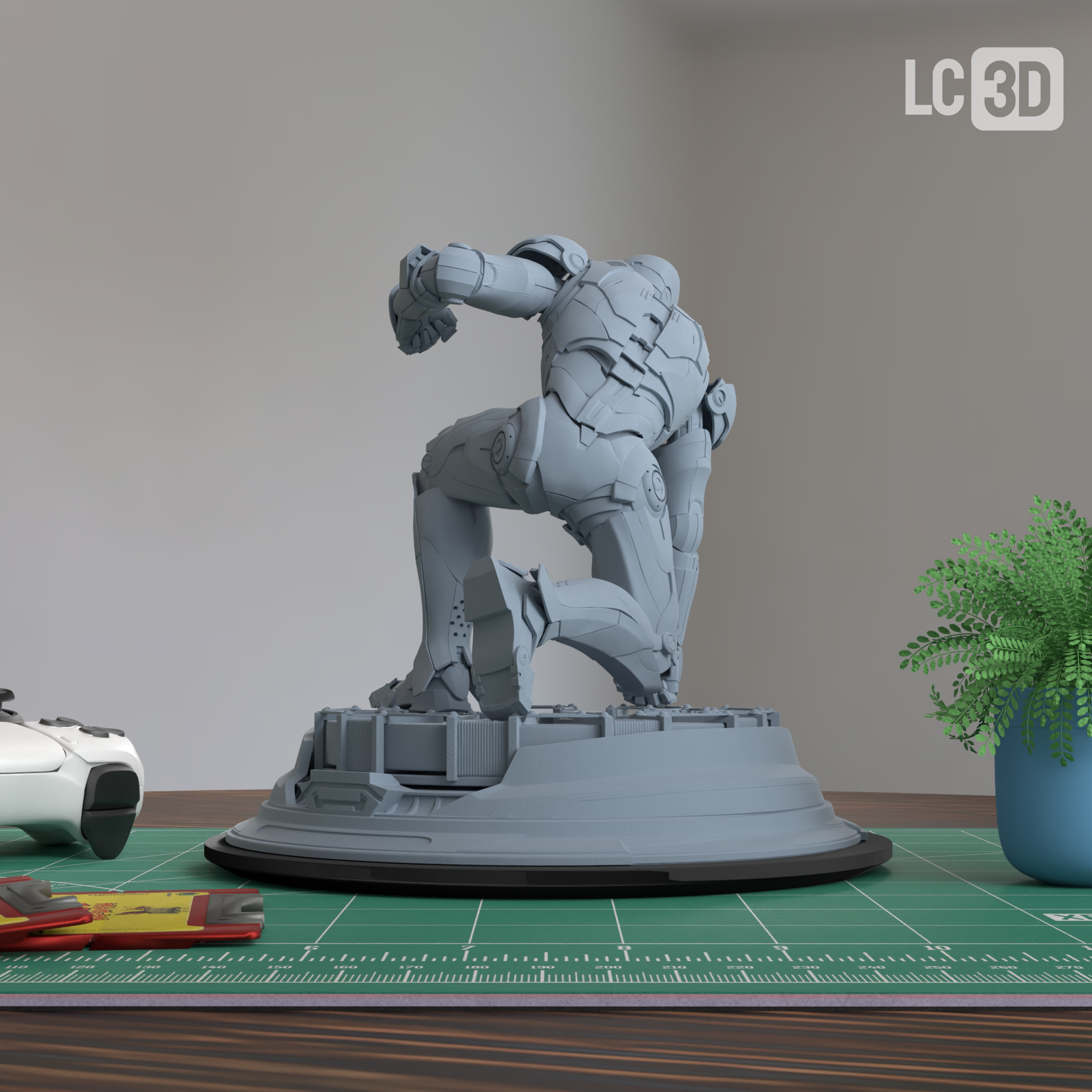 Ironman Marvel Avengers Figure 3D Printed Resin Model Kit
