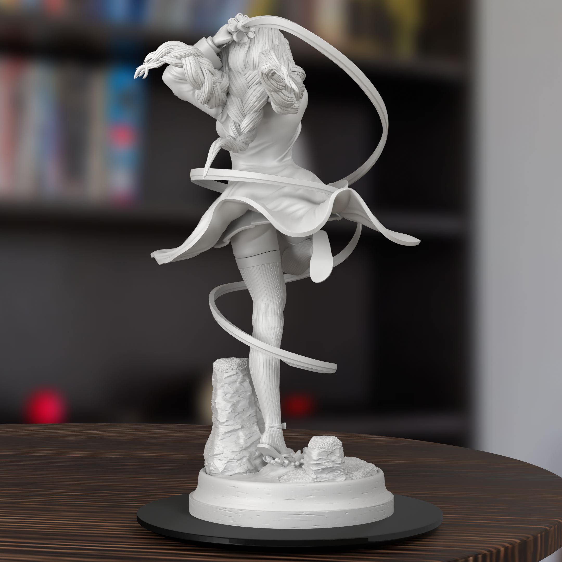 Mitsuri Demon Slayer Figure 3D Printed Resin Model Kit