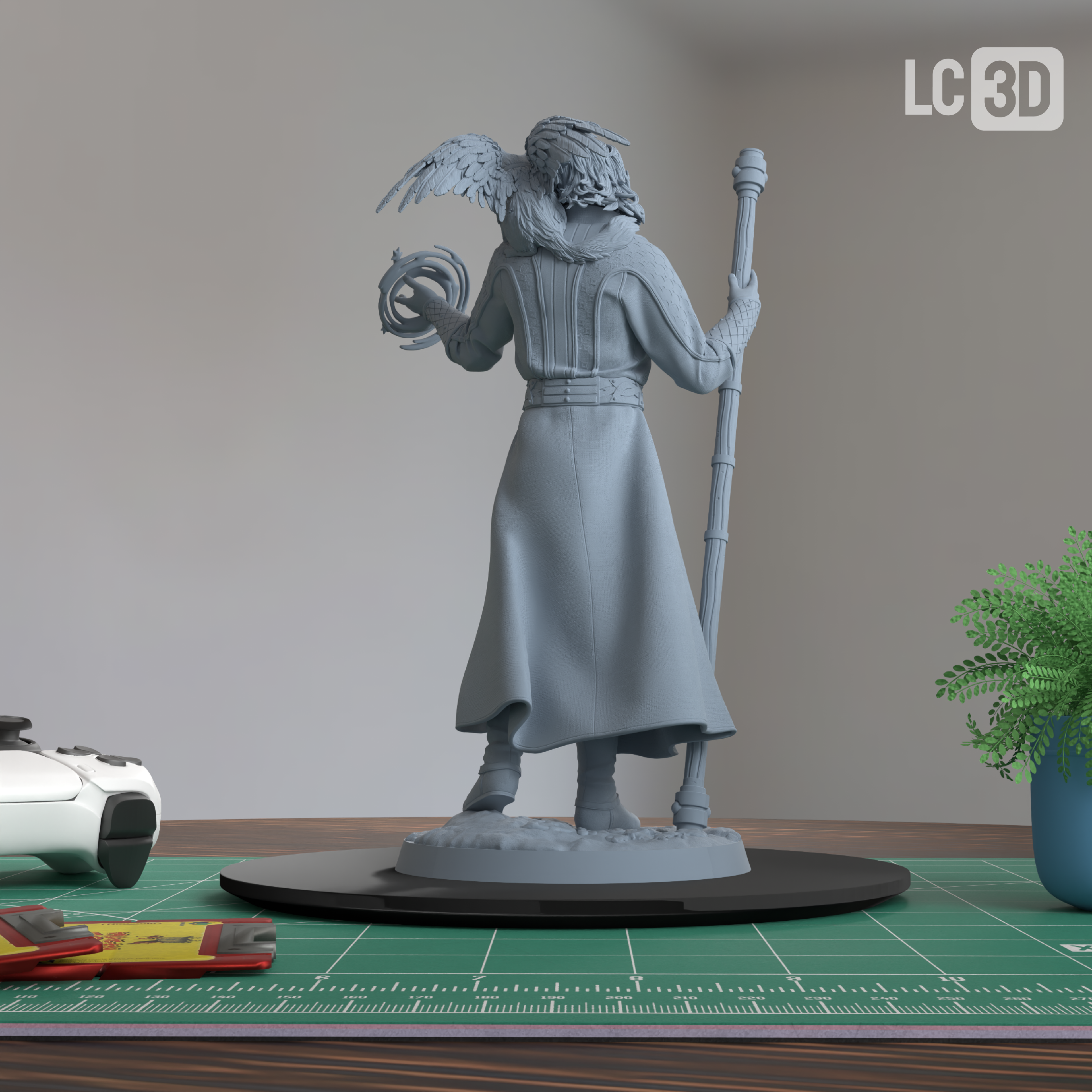 Gale Baldur's Gate 3 Figure 3D Printed Resin Model Kit