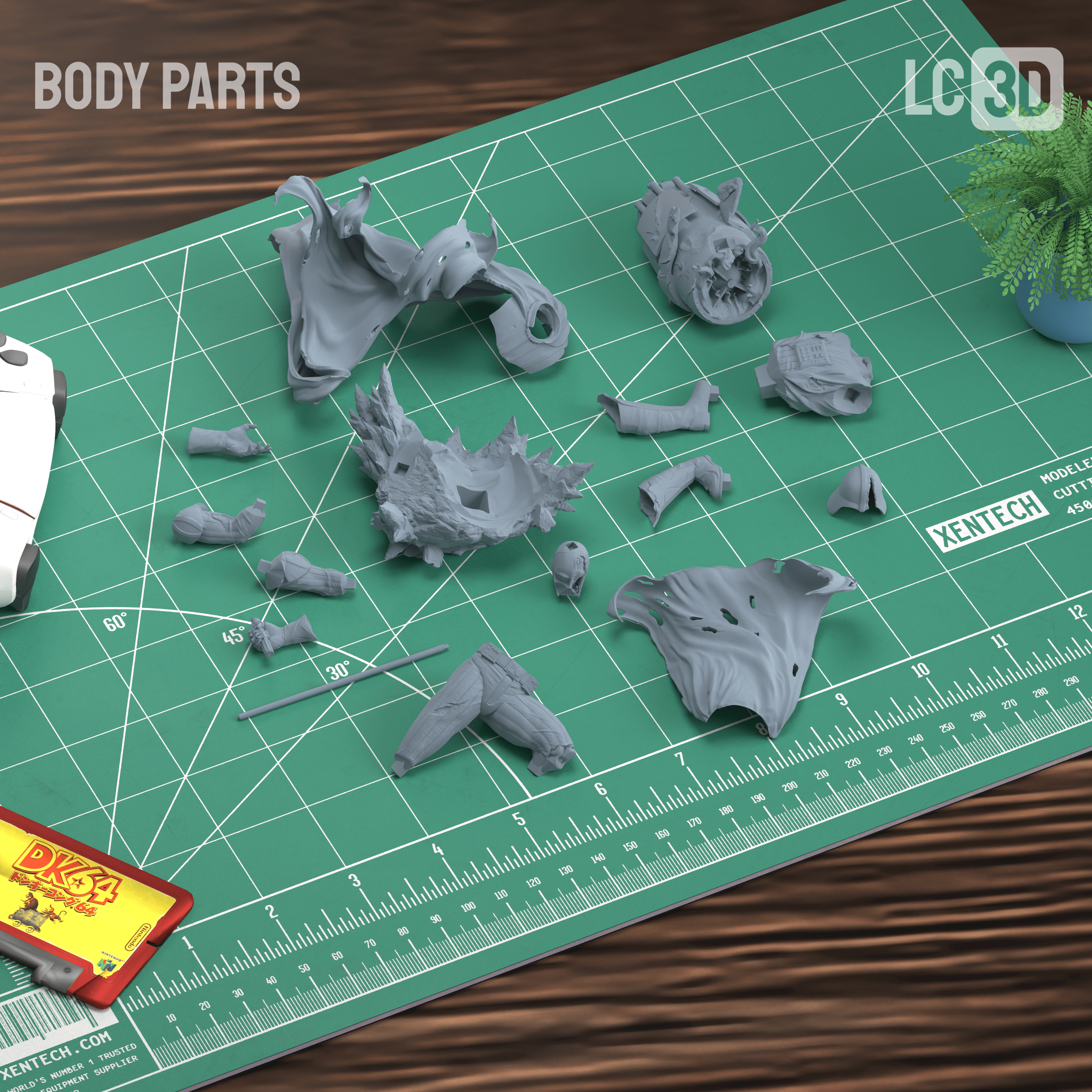 Darth Vader Star Wars Figure 3D Printed Resin Model Kit