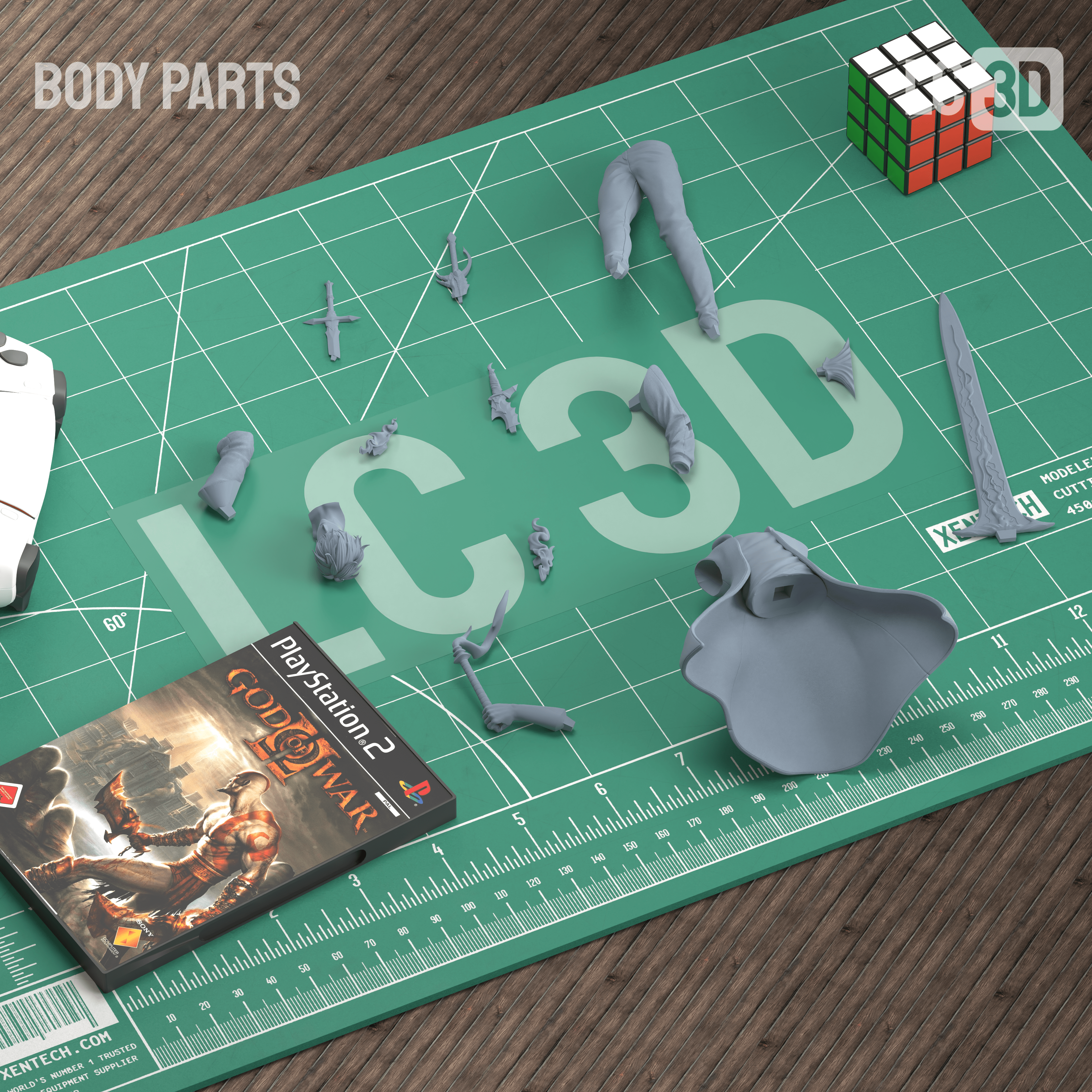 Sung Jinwoo Solo Leveling Figure 3D Printed Resin Model Kit