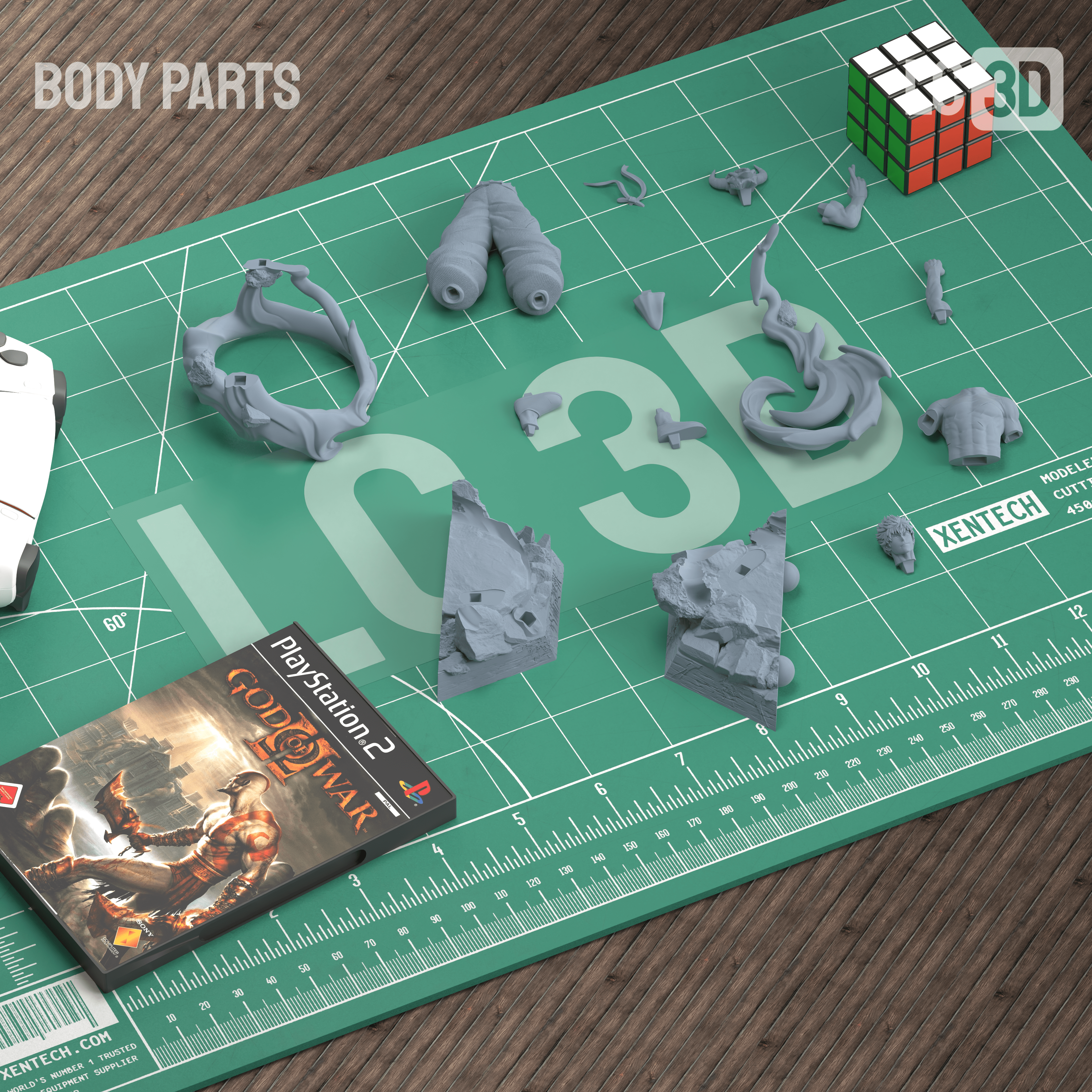 Gojo Satoru Jujutsu Kaisen Figure 3D Printed Resin Model Kit