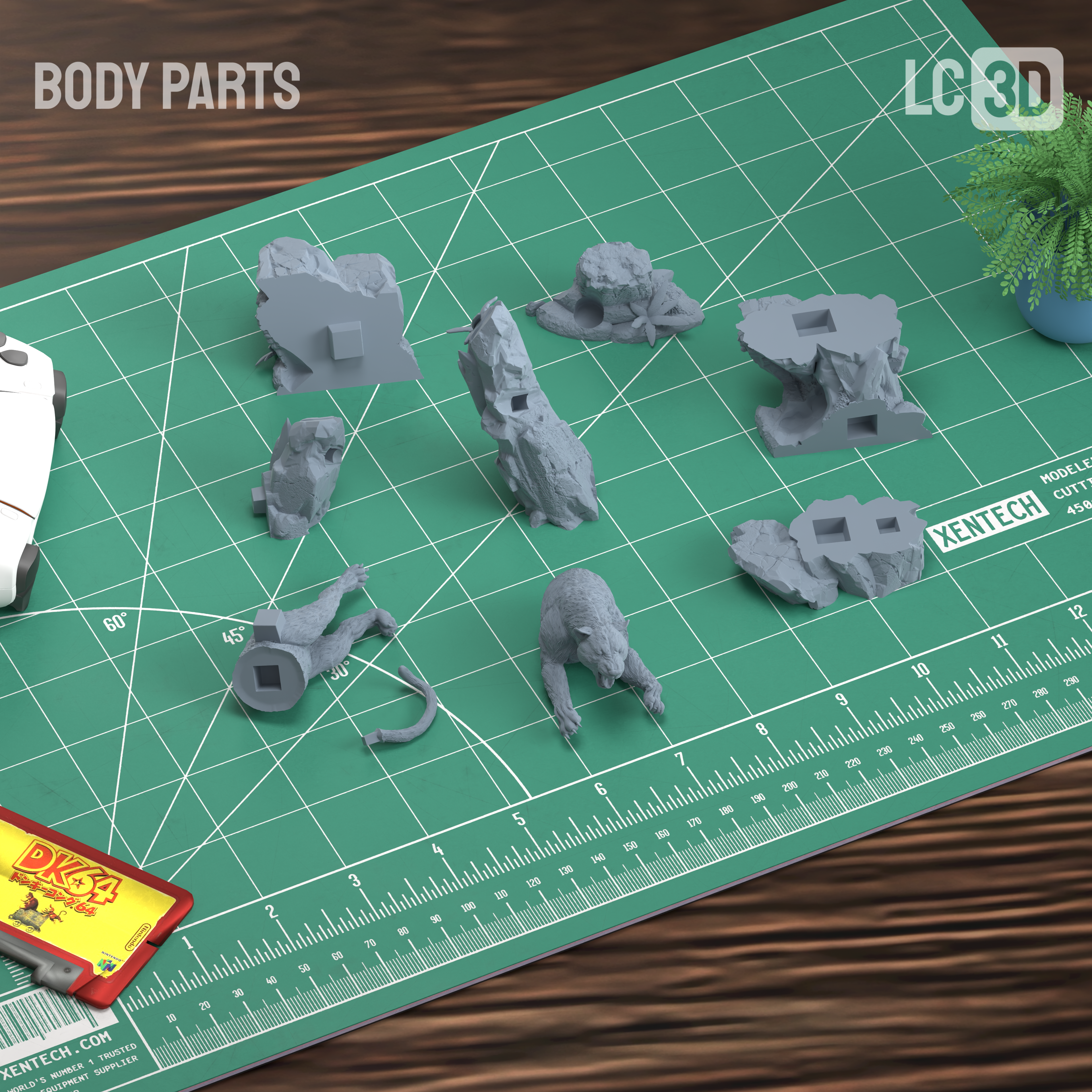 Black Panther Marvel Figure 3D Printed Resin Model Kit