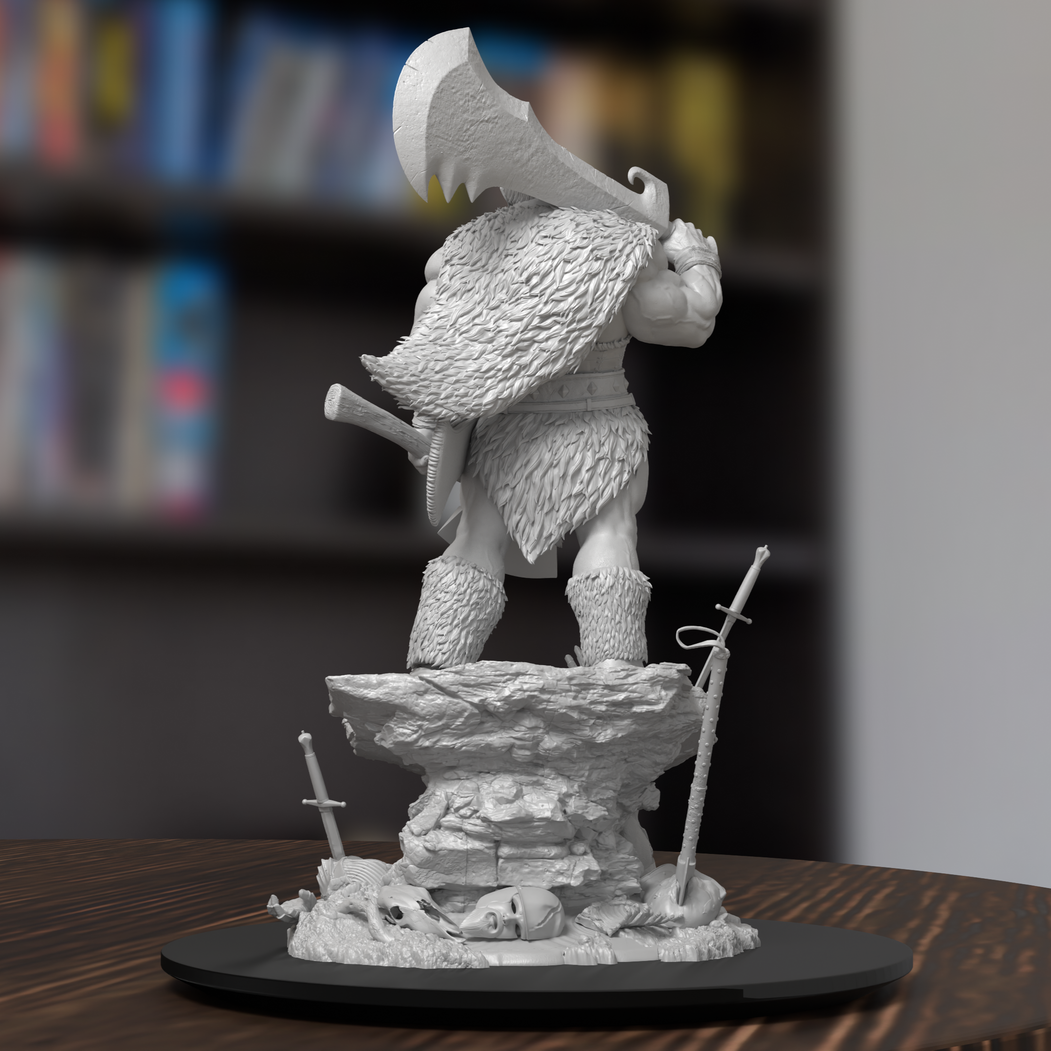 Nosferatu Zodd Berserk Figure 3D Printed Resin Model Kit