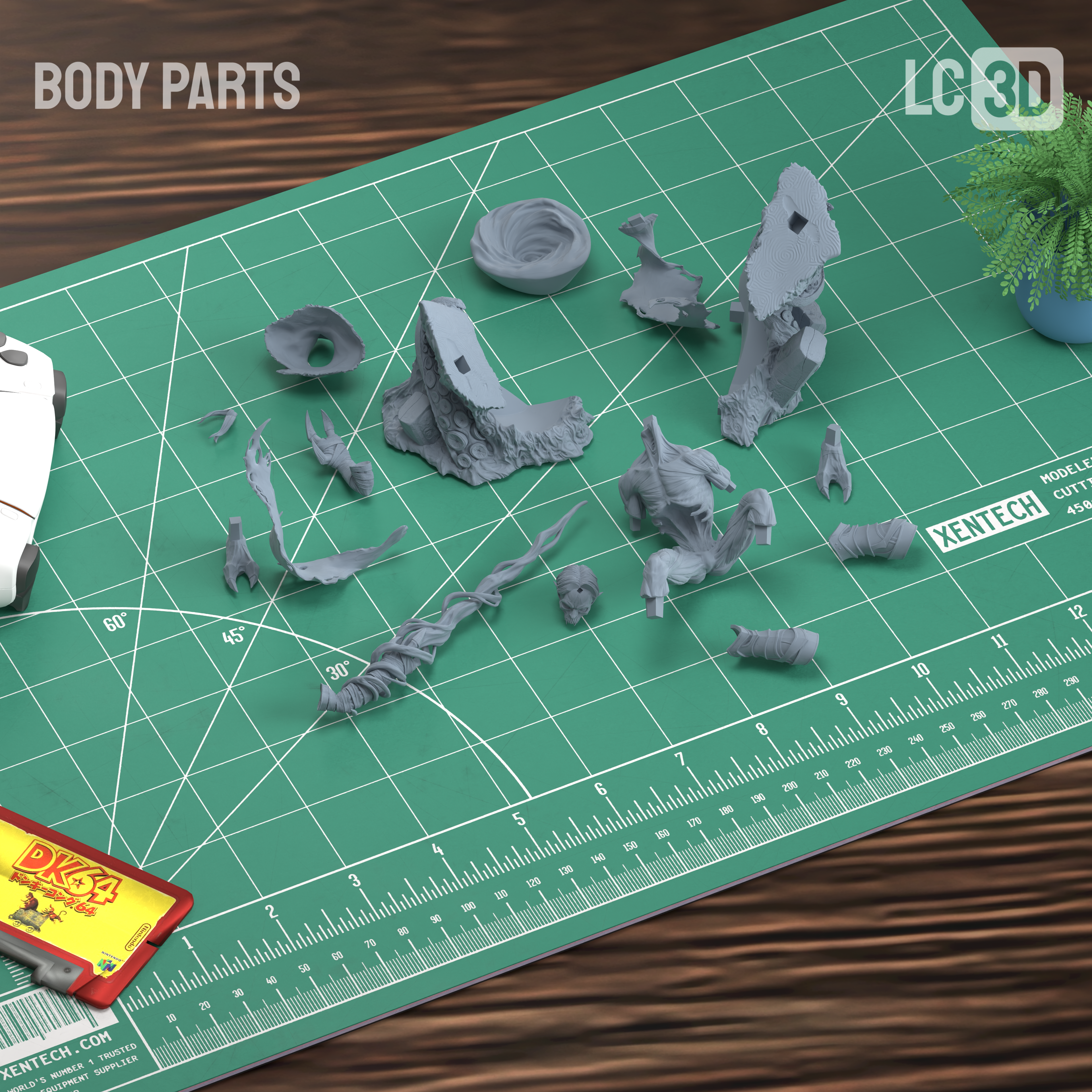 Raizel Legacy of Kain Figure 3D Printed Resin Model Kit